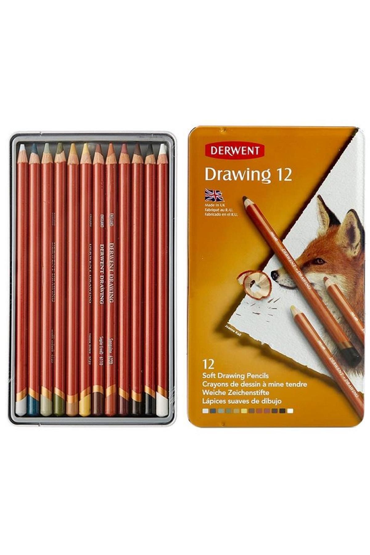 Derwent 12 Li Çizim Kalemi Seti Dw0700671