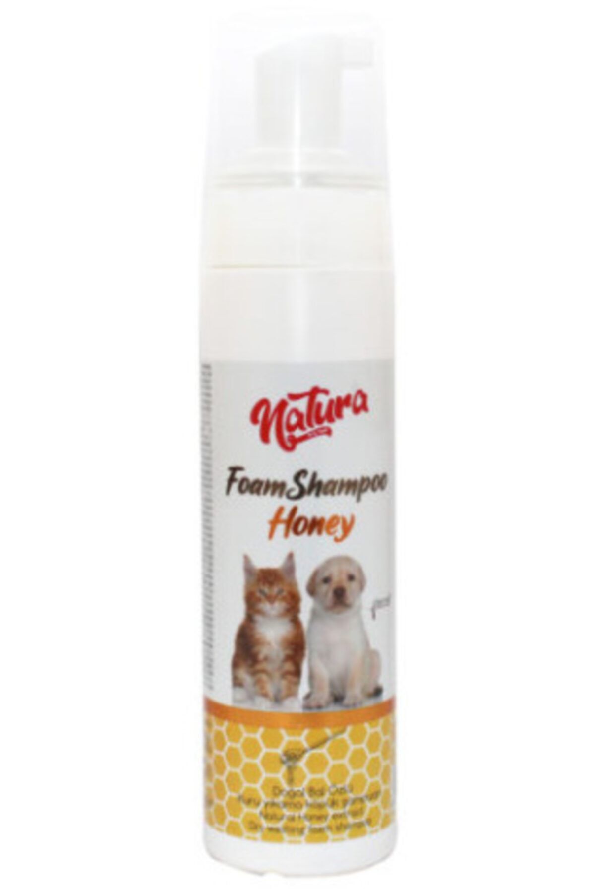 natura Foam Shampoo Honey Doğal Kuru Yıkama Köpük Şampuan Bal Özlü