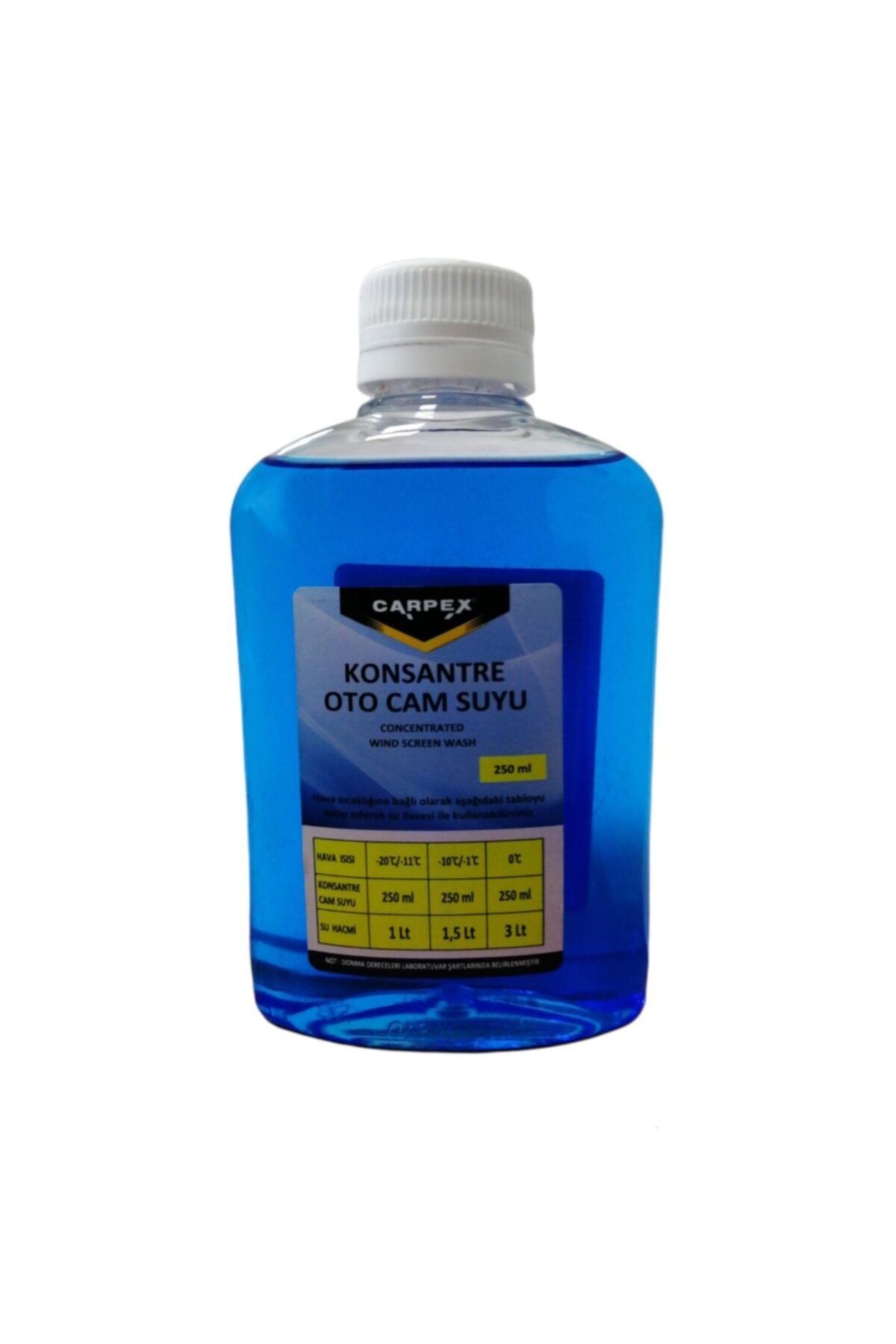Carpex 250 Ml Konsantre Antifrizli Cam Suyu