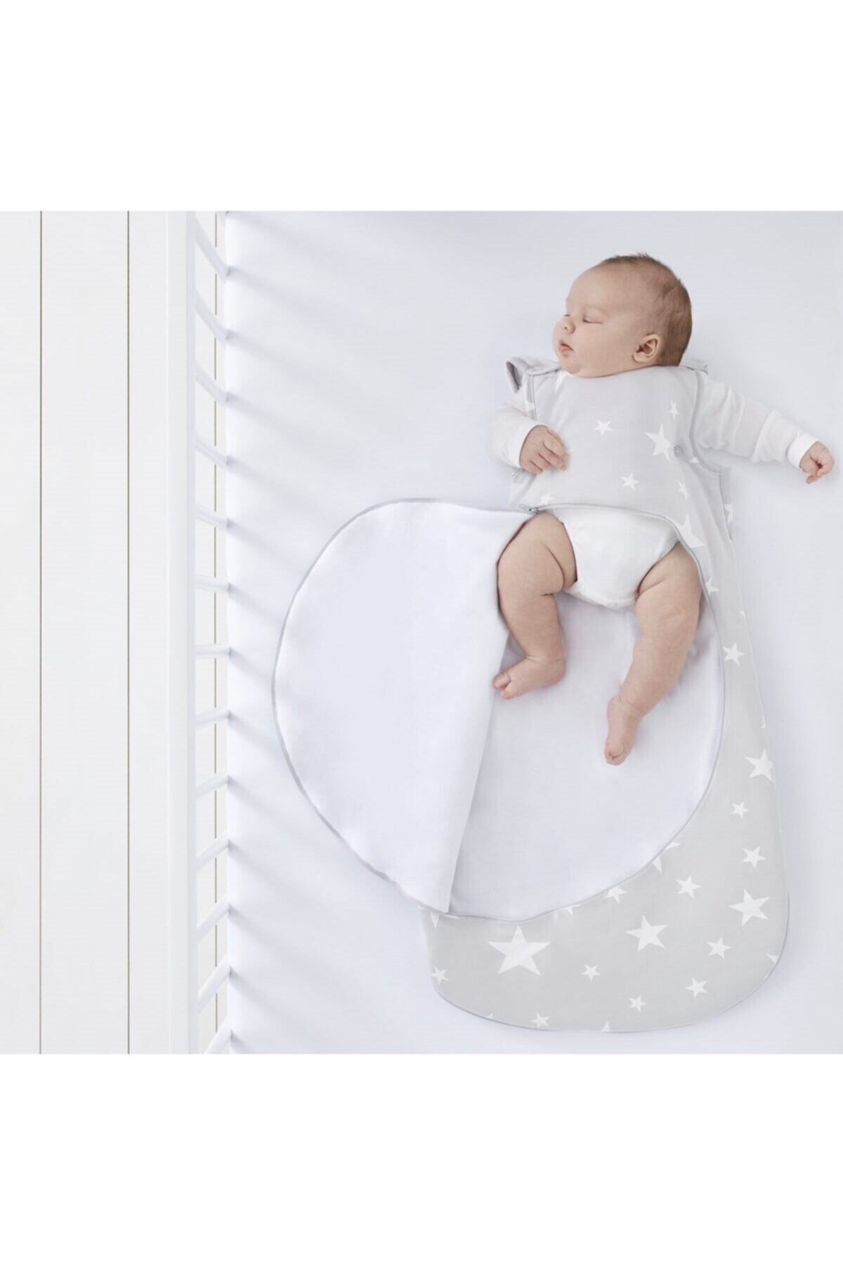 Green Touch Bebek Uyku Tulumu- Beyaz Yıldızlar (2.5 Tog)