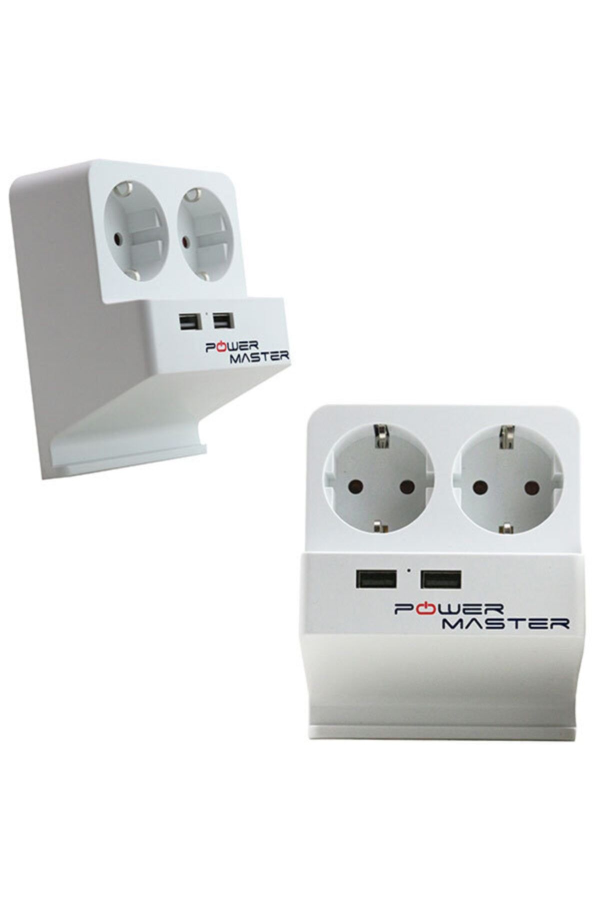 Powermaster 16892 Çift Usbli 2li 1.5 Metre Kablolu Akım Korumalı Priz