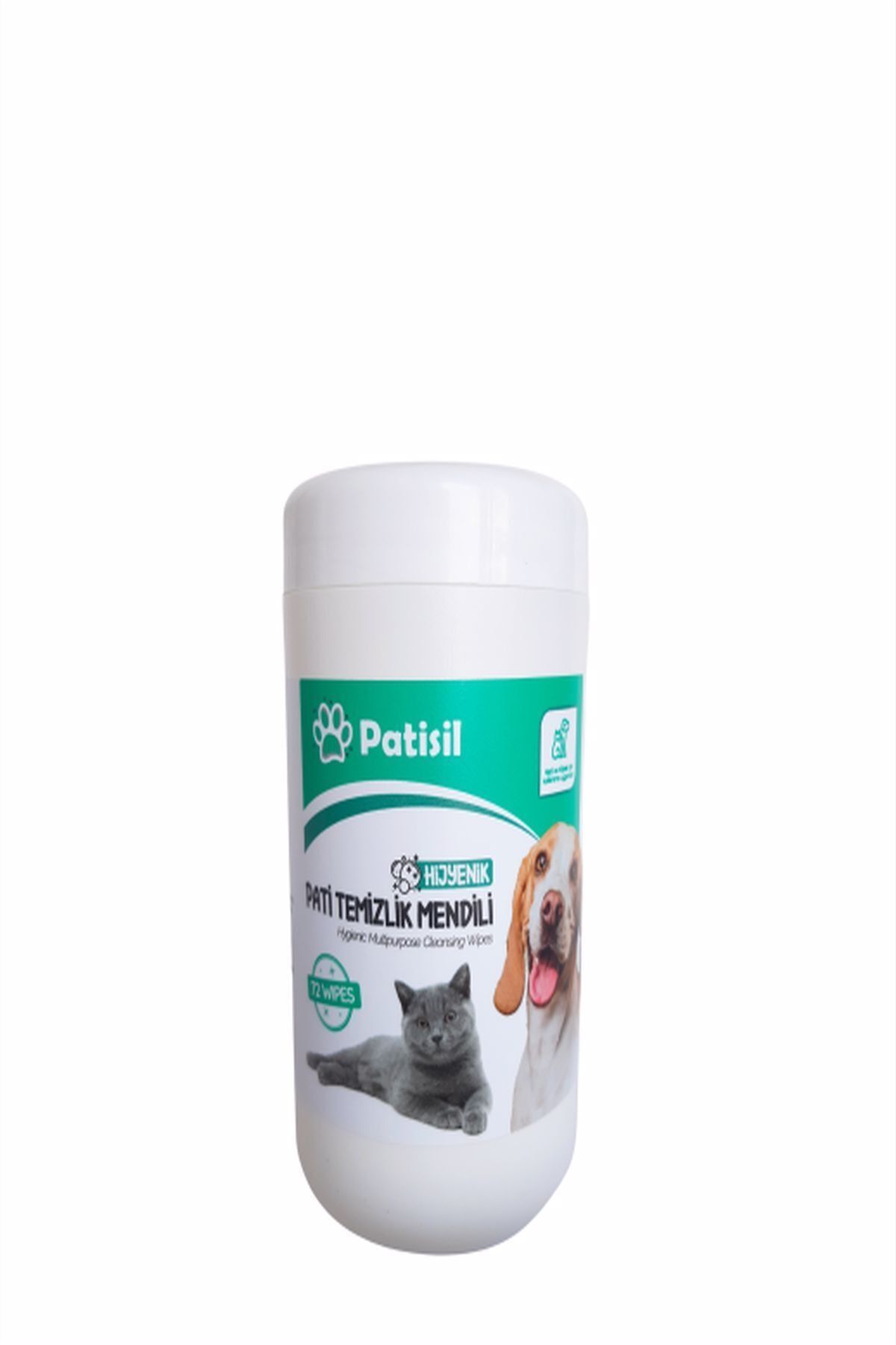 Gold Paper 72'li Hijyenik Evcil Hayvan Kedi Ve Köpek Pati Temizleme Mendili (alkol Ve Paraben Içermez)