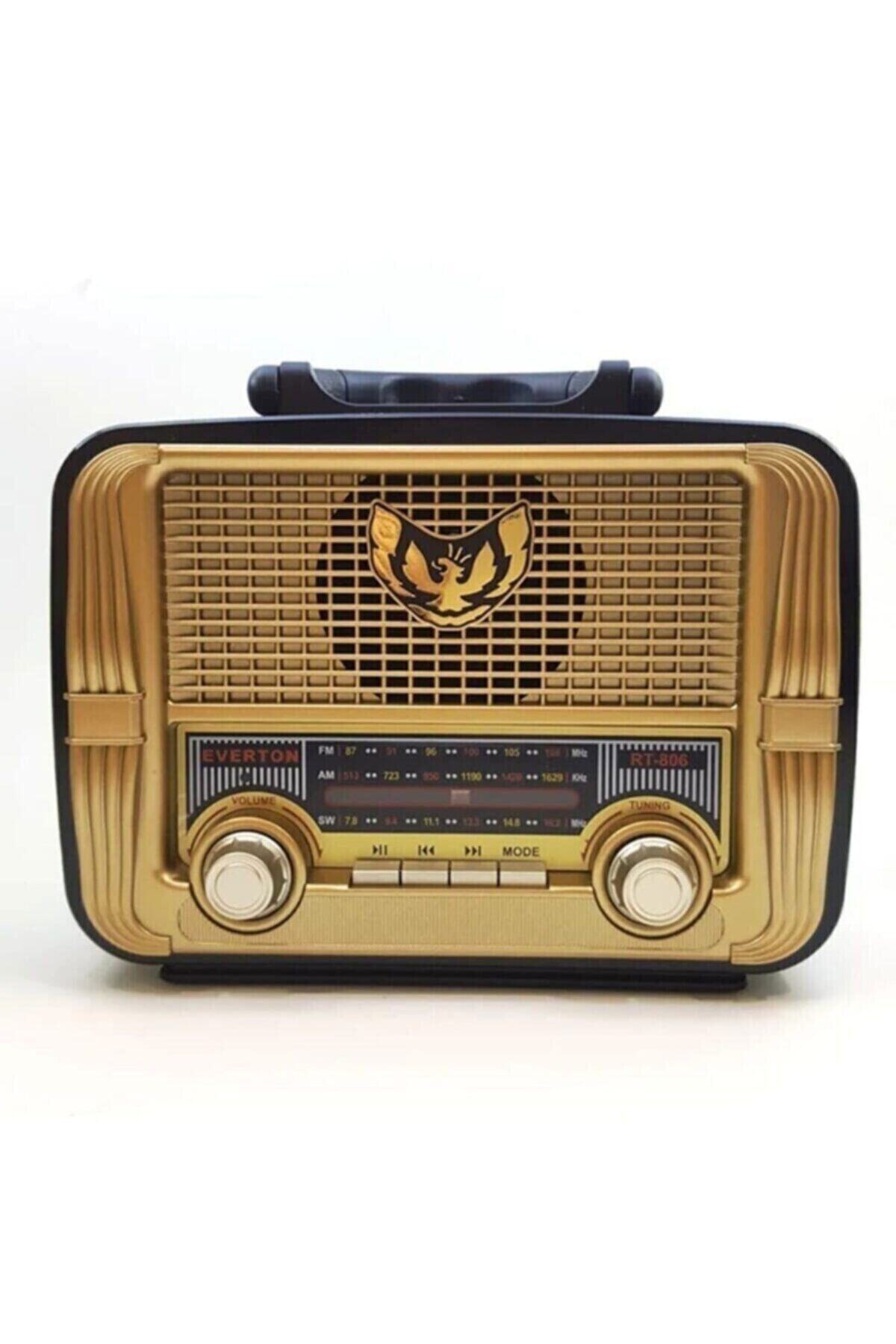 Everton Bluetoothlu Müzik Kutusu Radyo Usb Mp3 Player Rt-806