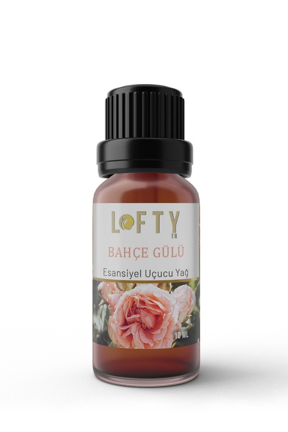 Lofty Bahçe Gülü Doğal Uçucu Yağ Saf Buhurdanlık Esansı Konsantre Oda Kokusu Uçucu Esans Buhur Yağı 10ml