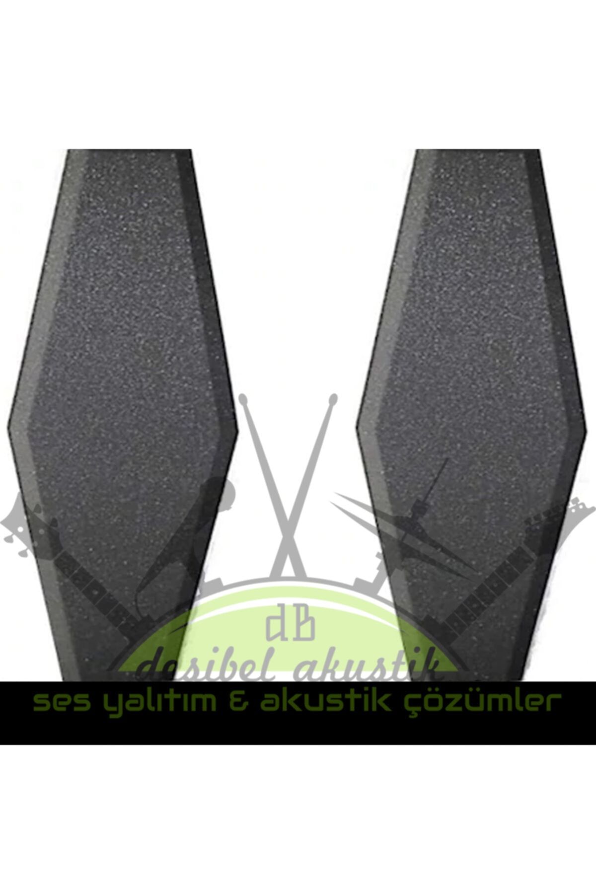 DESİBEL AKUSTİK Dekoratif Akustik Sünger Altıgen