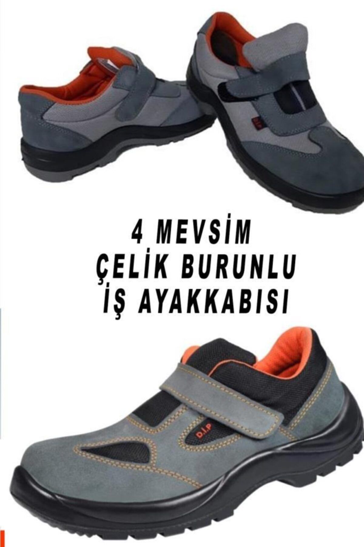 beleşecom Iş Ayakkabısı Rahat Plus Süet Çelik Burunlu Çift Tabanlı