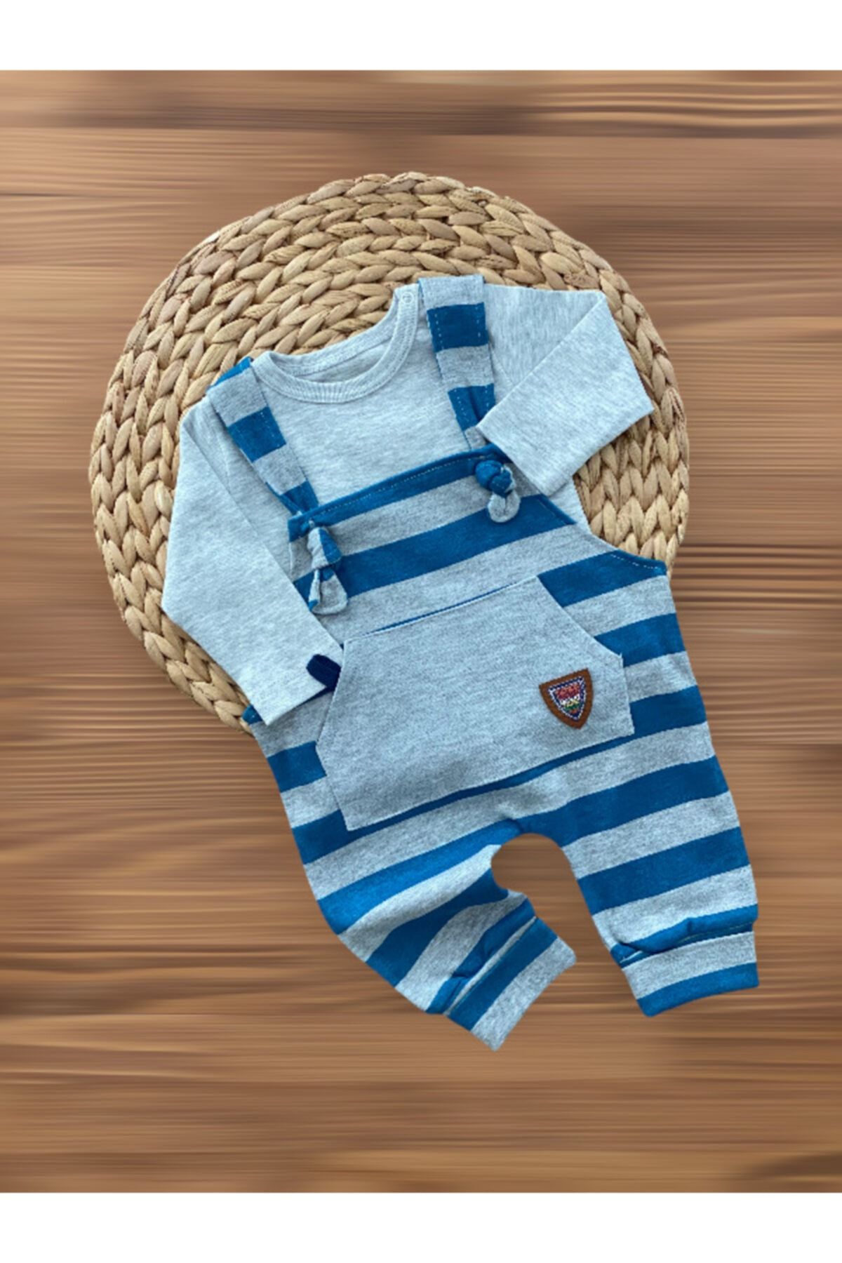 Murat Baby Muratbaby 2’li Çizgili Slopet Mavi