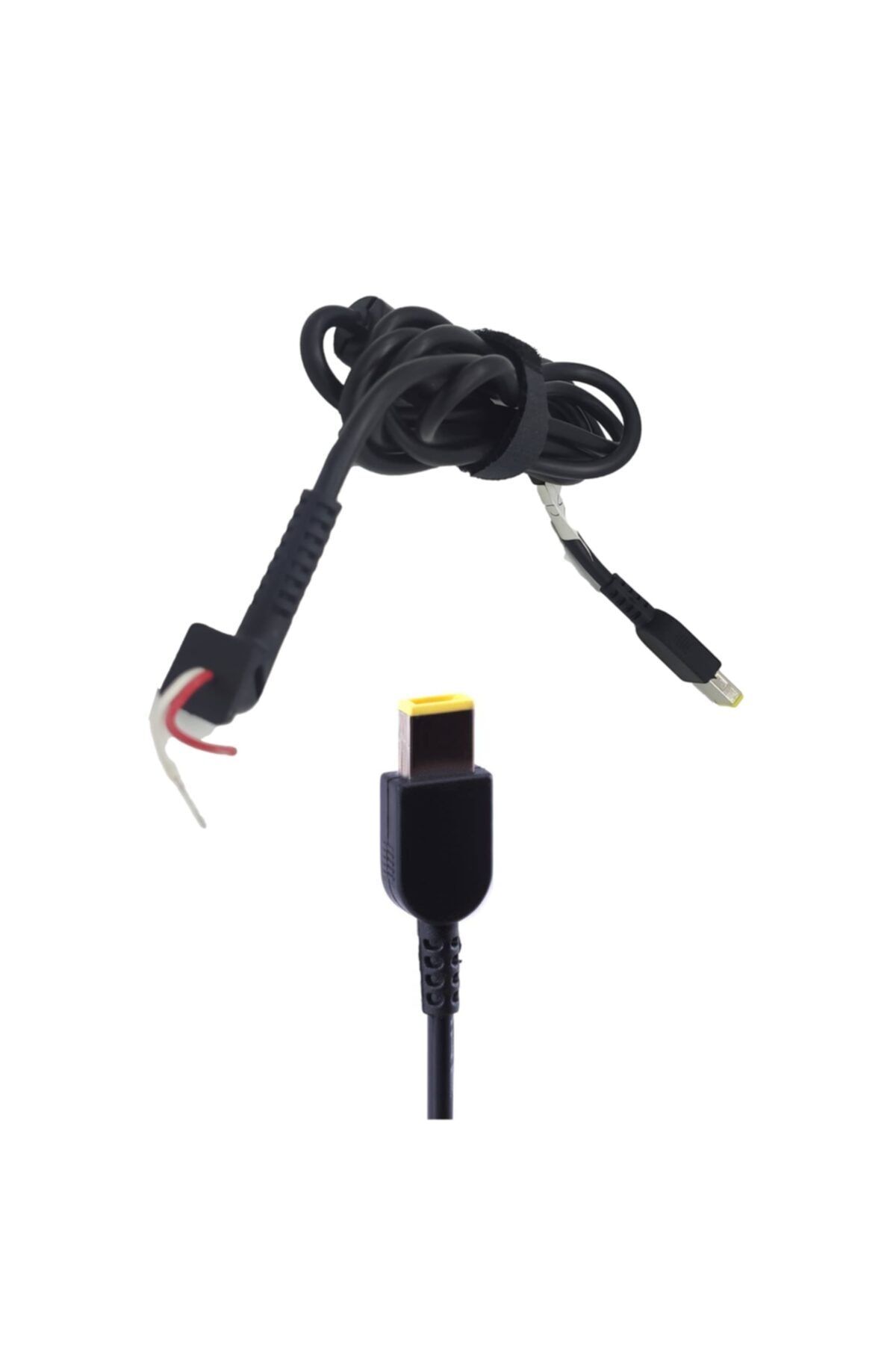 HESAPLIJET 1.5 Mertre Notebook Lenovo Usb Uç Şarj Dc Adaptör Kablo Dc-5