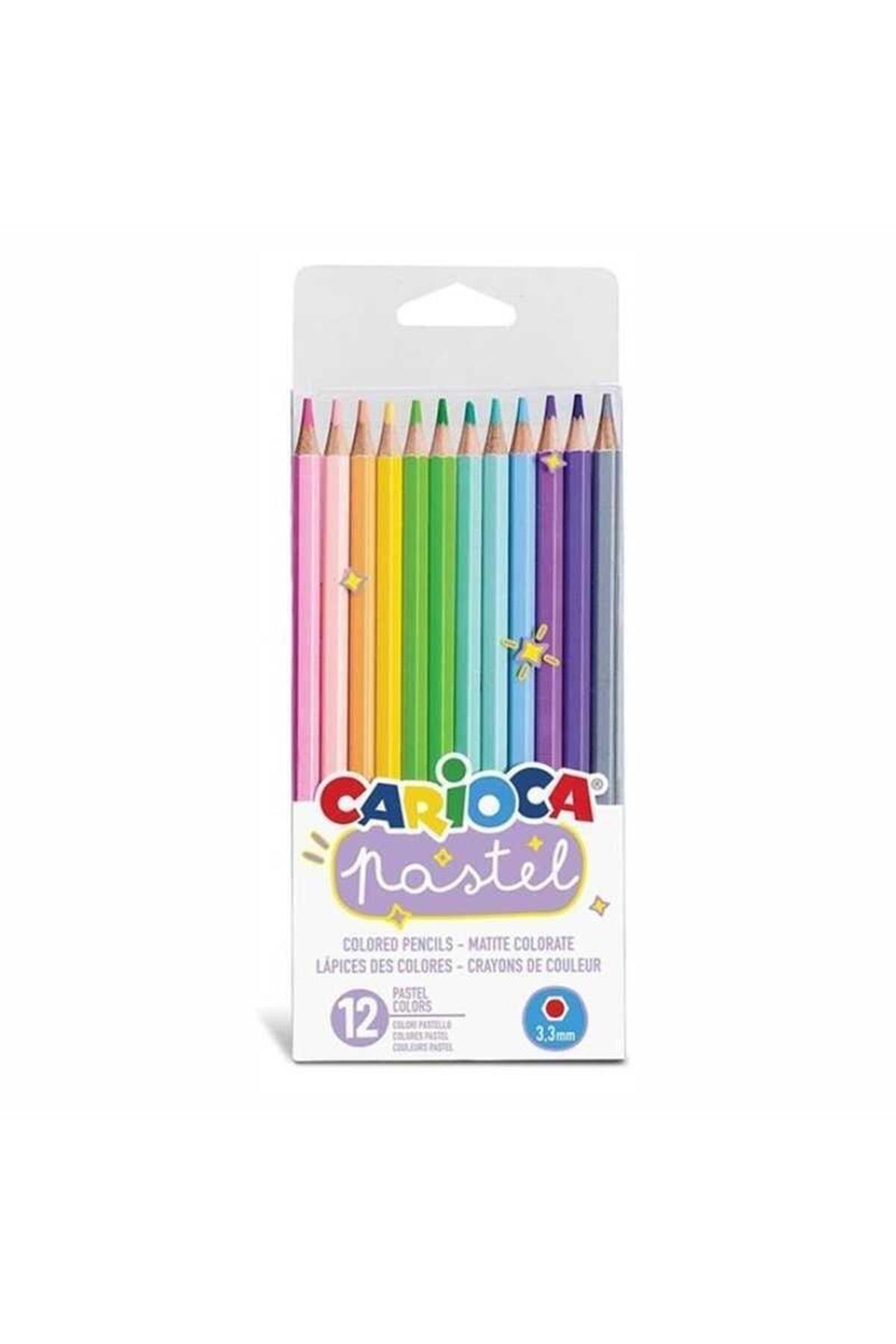 CARIOCA 2 Renk Kuru Boya Pastel Renk 43034