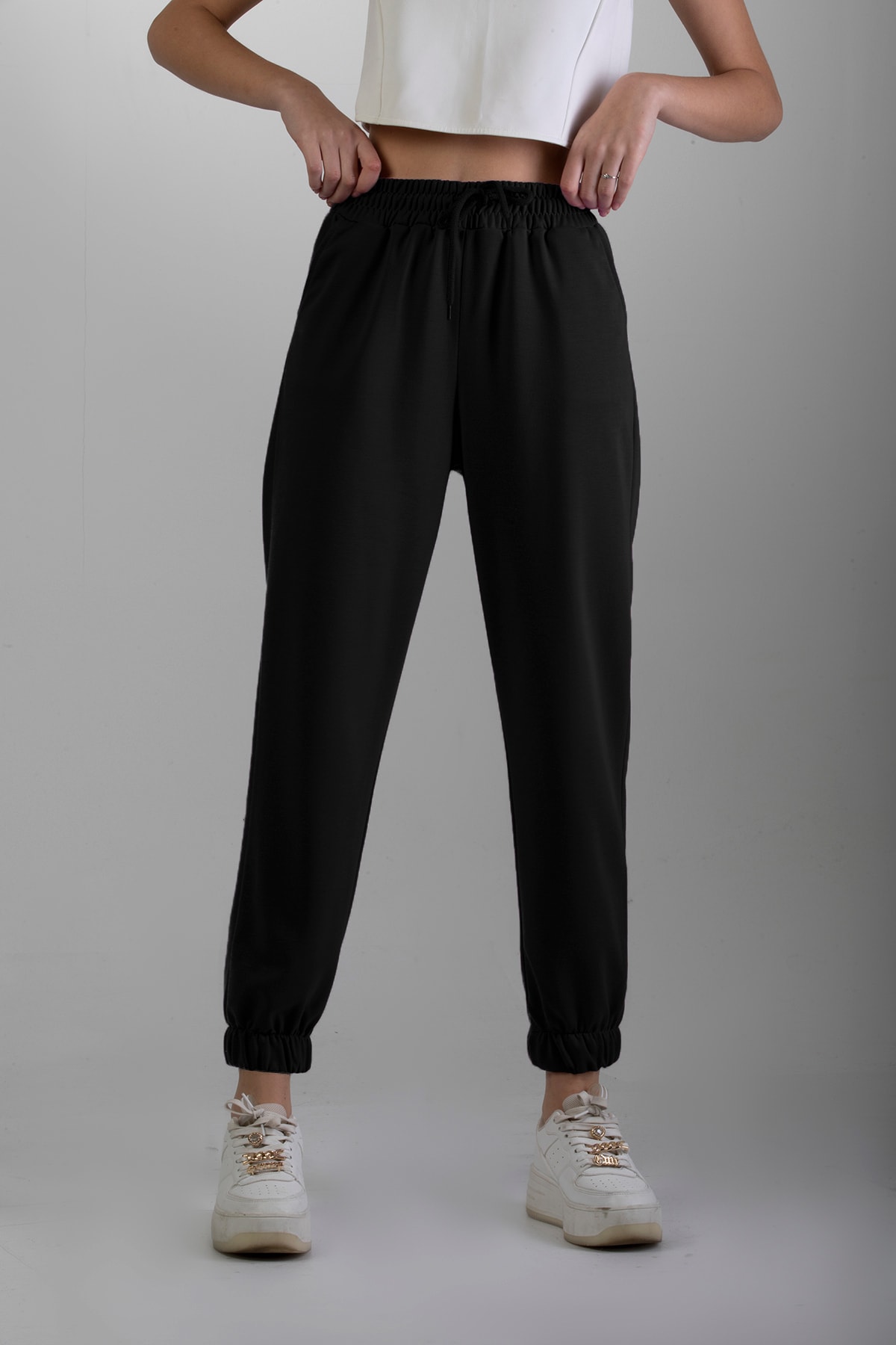 Pattaya Kadın Basic Örme Eşofman Altı P21w110 66355