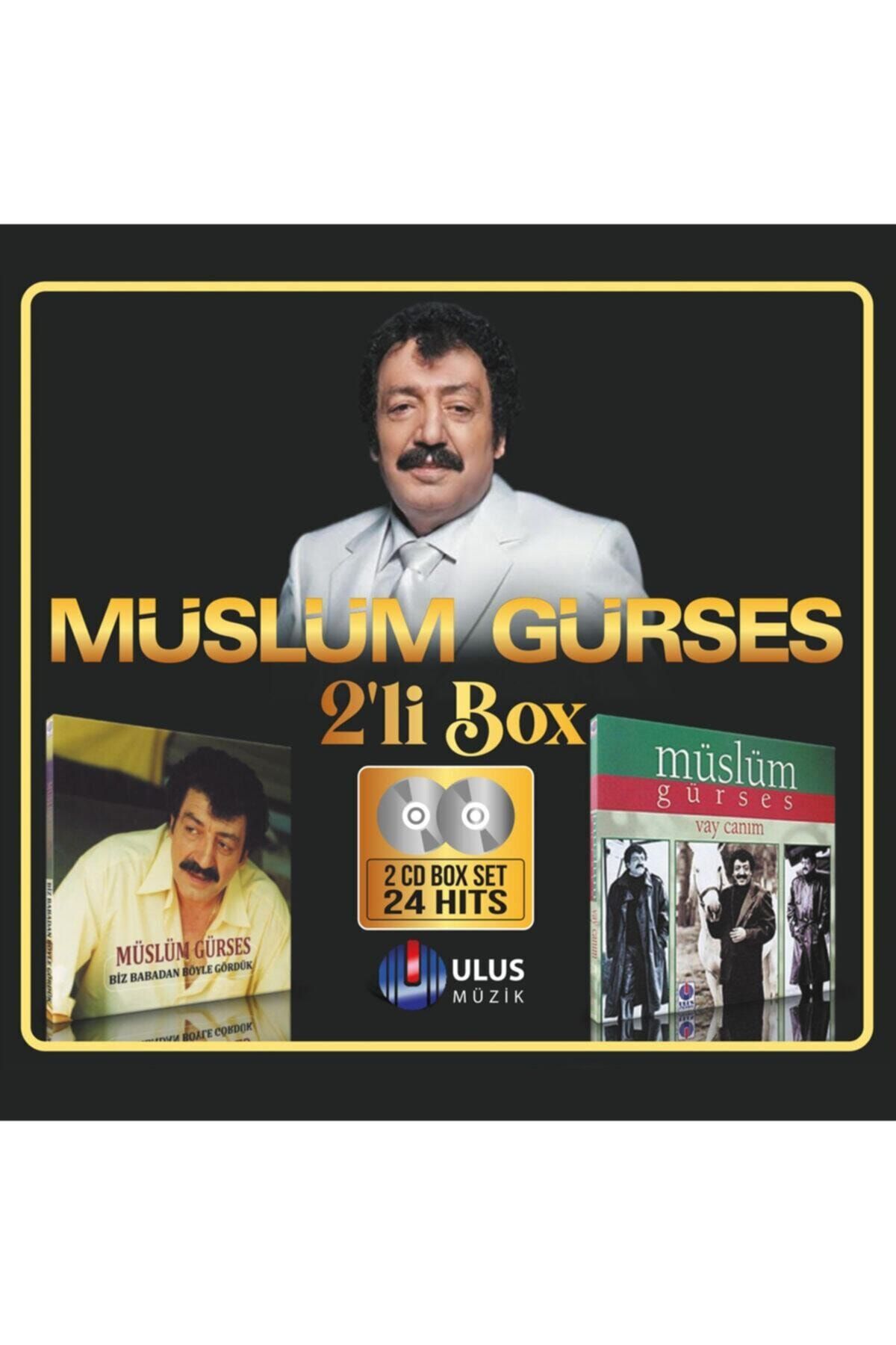 Ulus Müzik Müslüm Gürses 2'li Cd Box Vay Canına / Biz Babadan Böyle Gördük