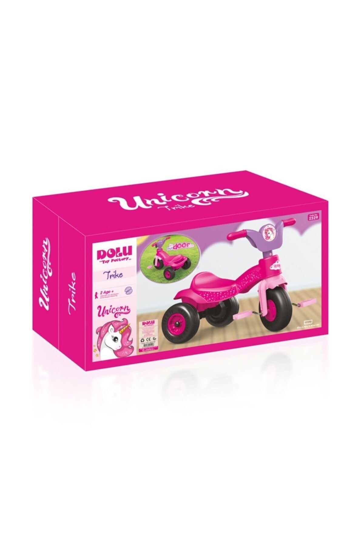 DetoksHome 2529 Dolu Unicorn Trike Bisiklet
