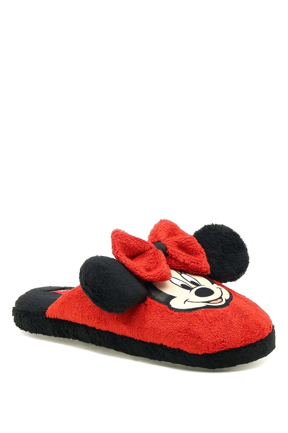 Mickey Mouse Tona.z1pr Kırmızı Kadın Panduf