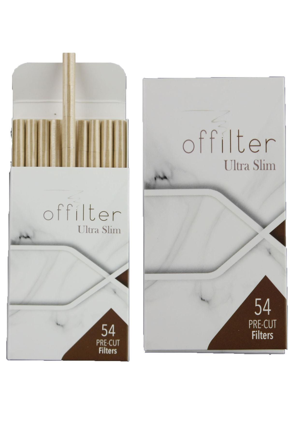 OFFİLTER Ekstra Slim Tutun Filtresi Sünger Ağızlık Zıvana 1 Paket
