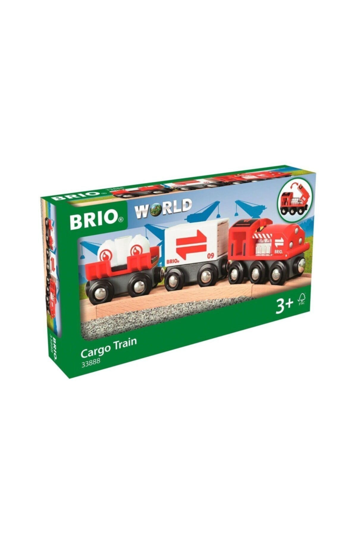 DetoksHome 33888 Brio, Kargo Treni, +3 Yaş