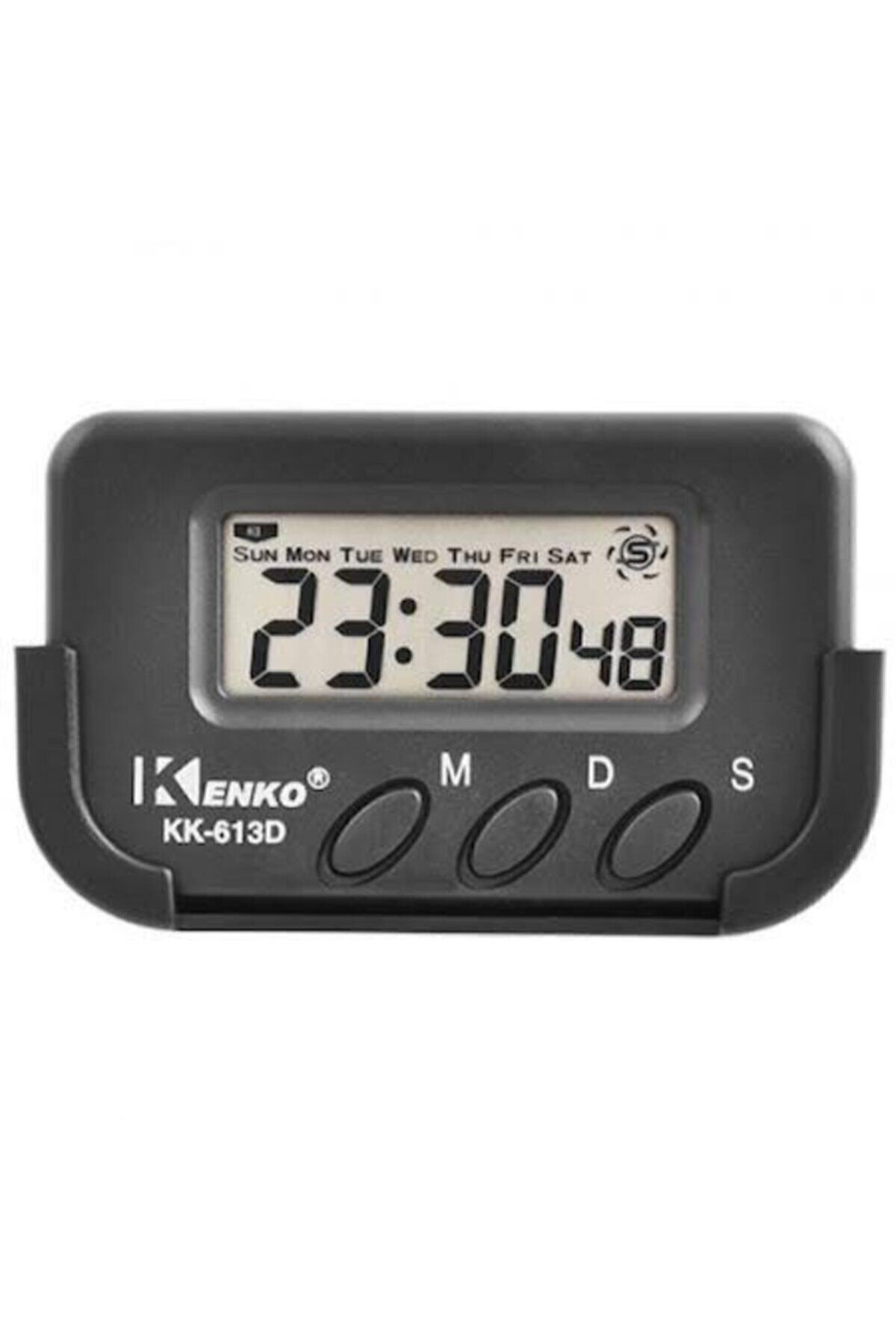 Kenko Kk-613d Kronometre Alarm Dijital Küçük Masa Araba Saati