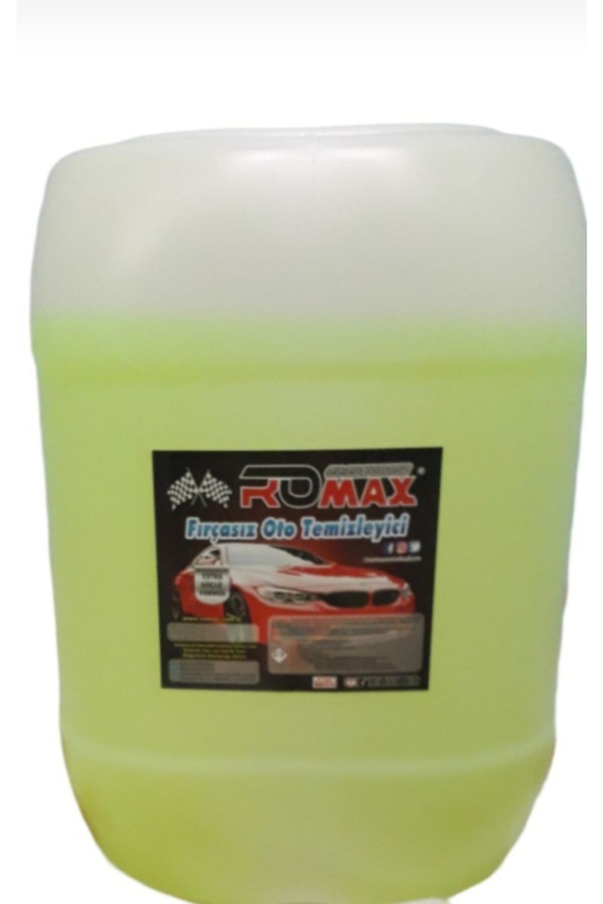 Romax oto bakım ürünleri Romax Fırcasız Oto Yıkama Şampuanı 22kğ Rmx002356