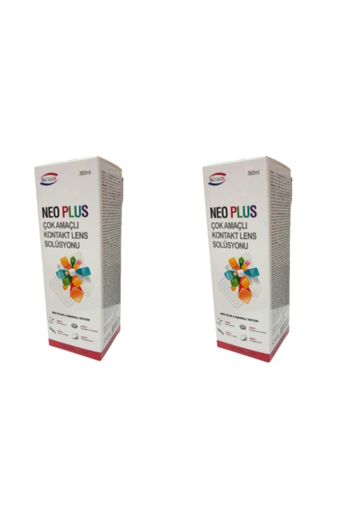NEO PLUS Çok Amaçlı Kontakt Lens Solüsyonu 2 Adet