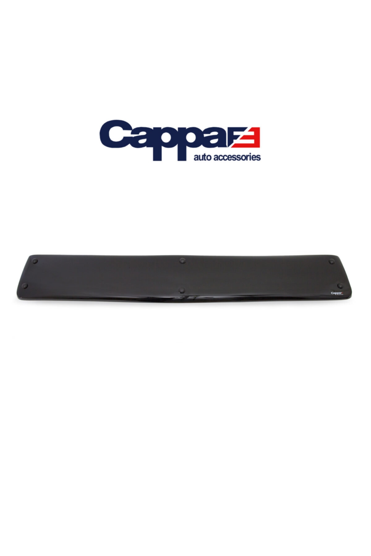 Cappafe Citroen Jumper Ön Cam Güneşliği Siperlik Vizör Şapka Akrilik Terek Piano Black 1994-2006