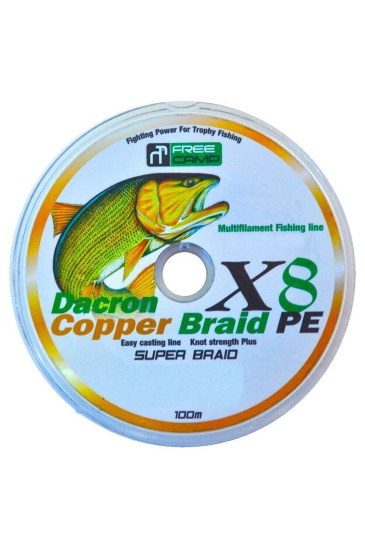 Freecamp Copper 8 Braid 100m 0.50mm Olta Misinası