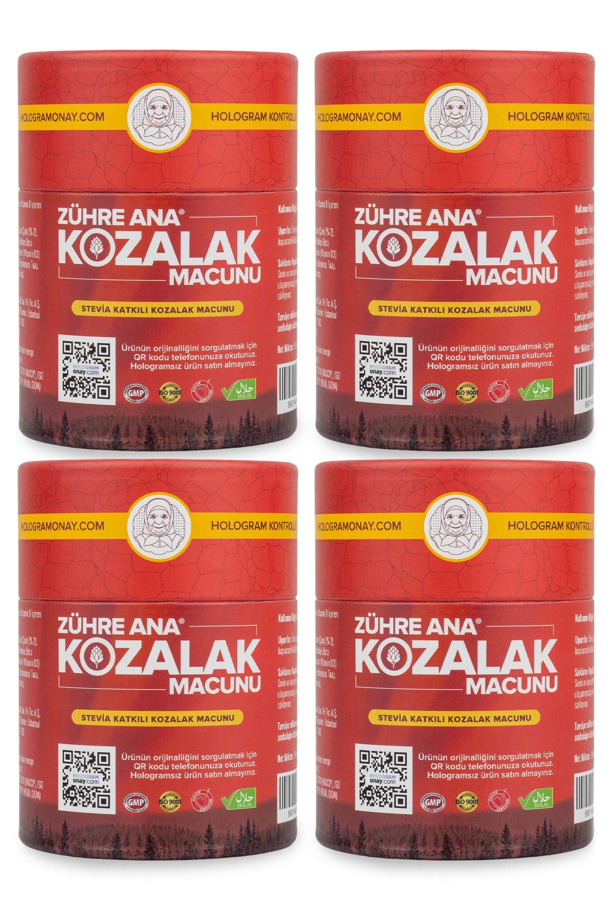 Zühre Ana Kozalak Macunu 4 Adet 240 ml