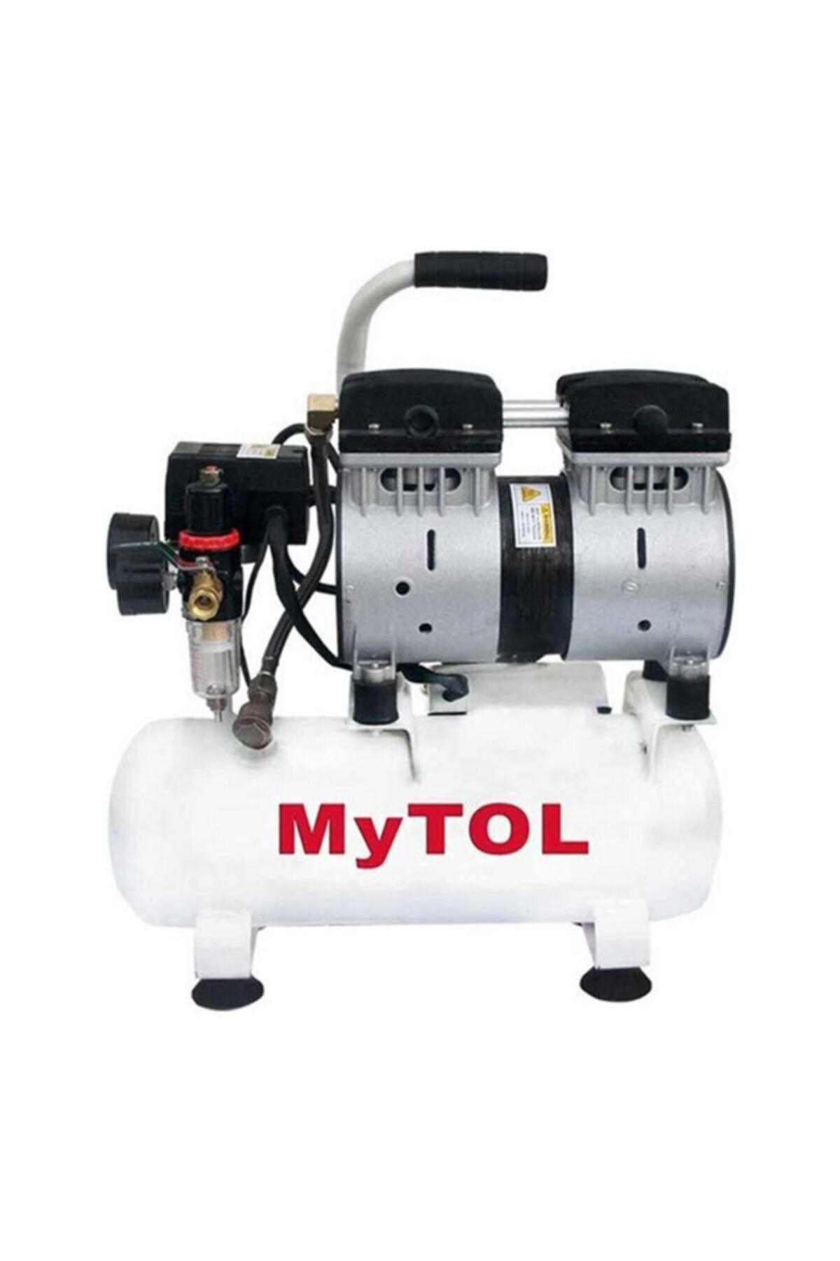 MYTOL Ews06 Sessiz Hava Kompresörü 8 lt Yağsız