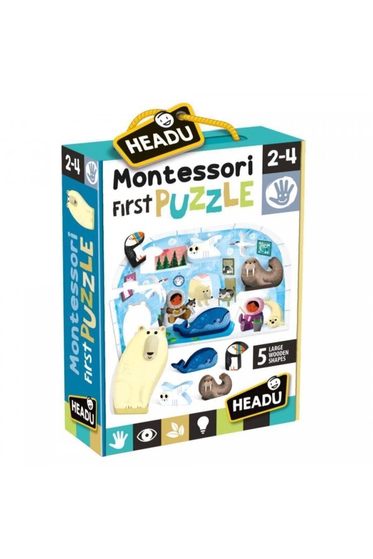 Headu Montessori First Puzzle Pole (2-4 YAŞ)