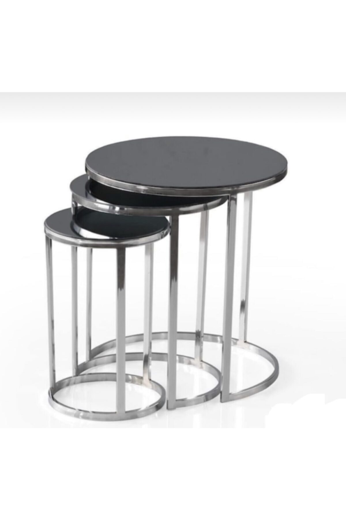 ÇINAR DİZAYN Metal Zıgon Sehpa