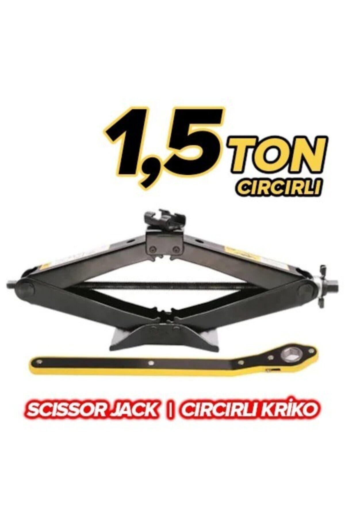 EROĞLU Scissor Jack Cırcırlı Kriko 1,5 Ton Dayanıklı Yeni Üretim Güçlü !