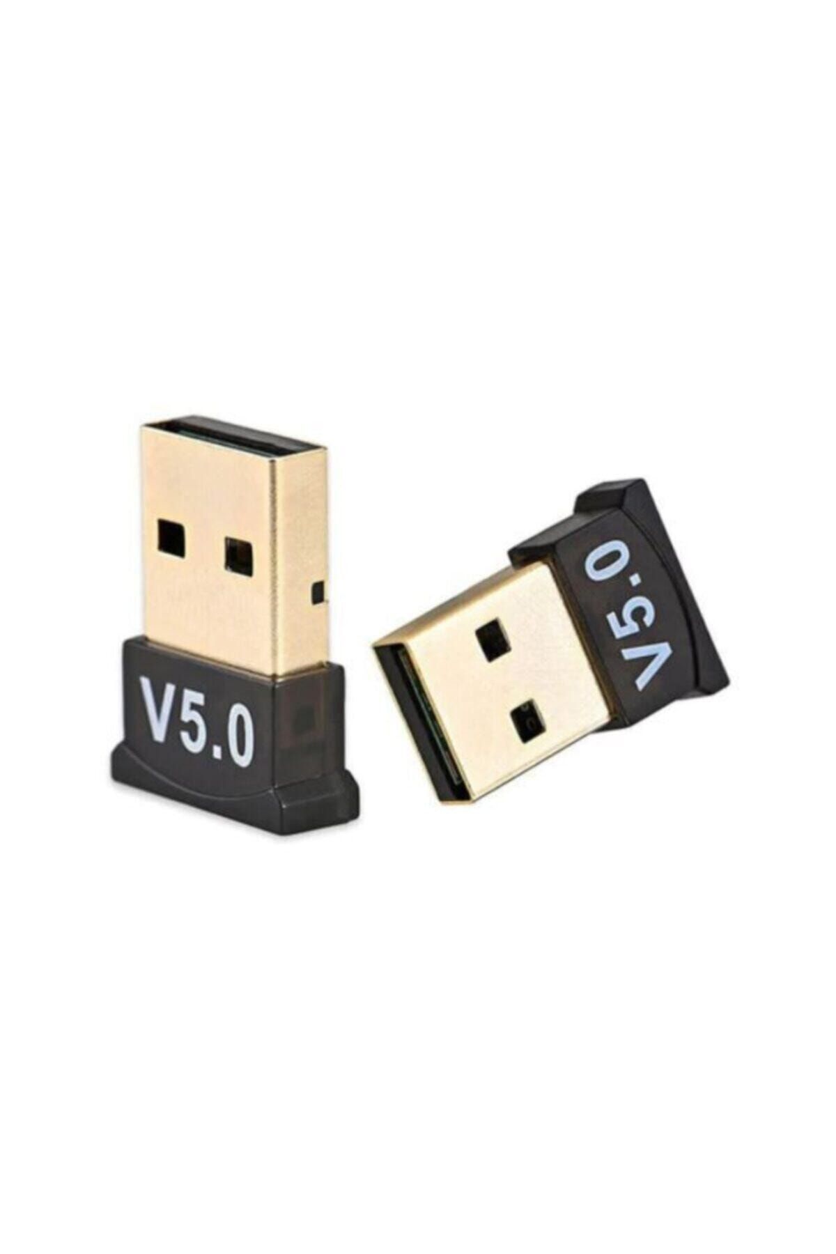 ARABULALACA Mini V5.0 Usb Bluetooth Dongle V5.0 Bluetooth Adaptör Kablosuz Bağlantı Adaptörü