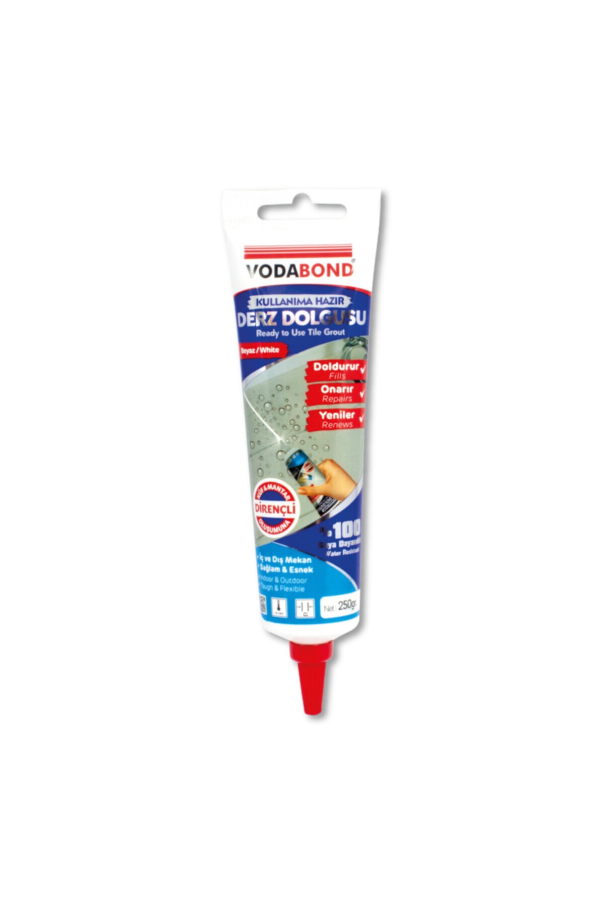 Vodaseal Beyaz Tamir Dolgusu Derz  250gr