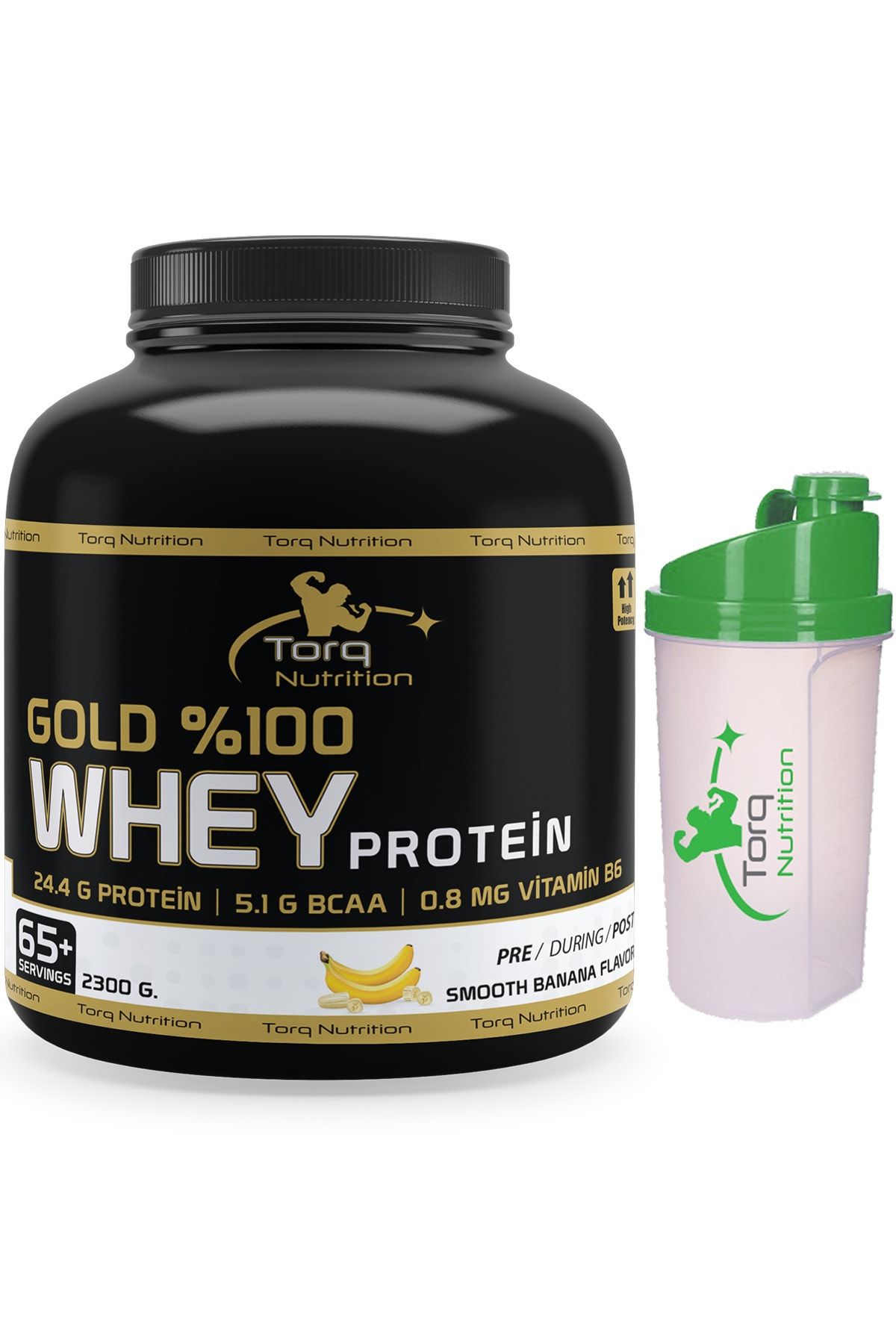 Torq Nutrition Gold Whey Muz Aromalı 2300 Gr