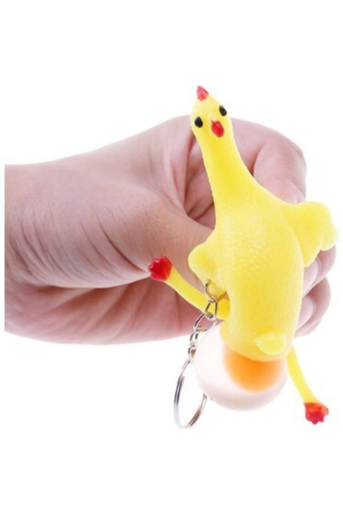 freeshopxl Squishy Yumurtlayan Tavuk Anahtarlık Çanta Ve Cüzdan Süsü Hediyelik