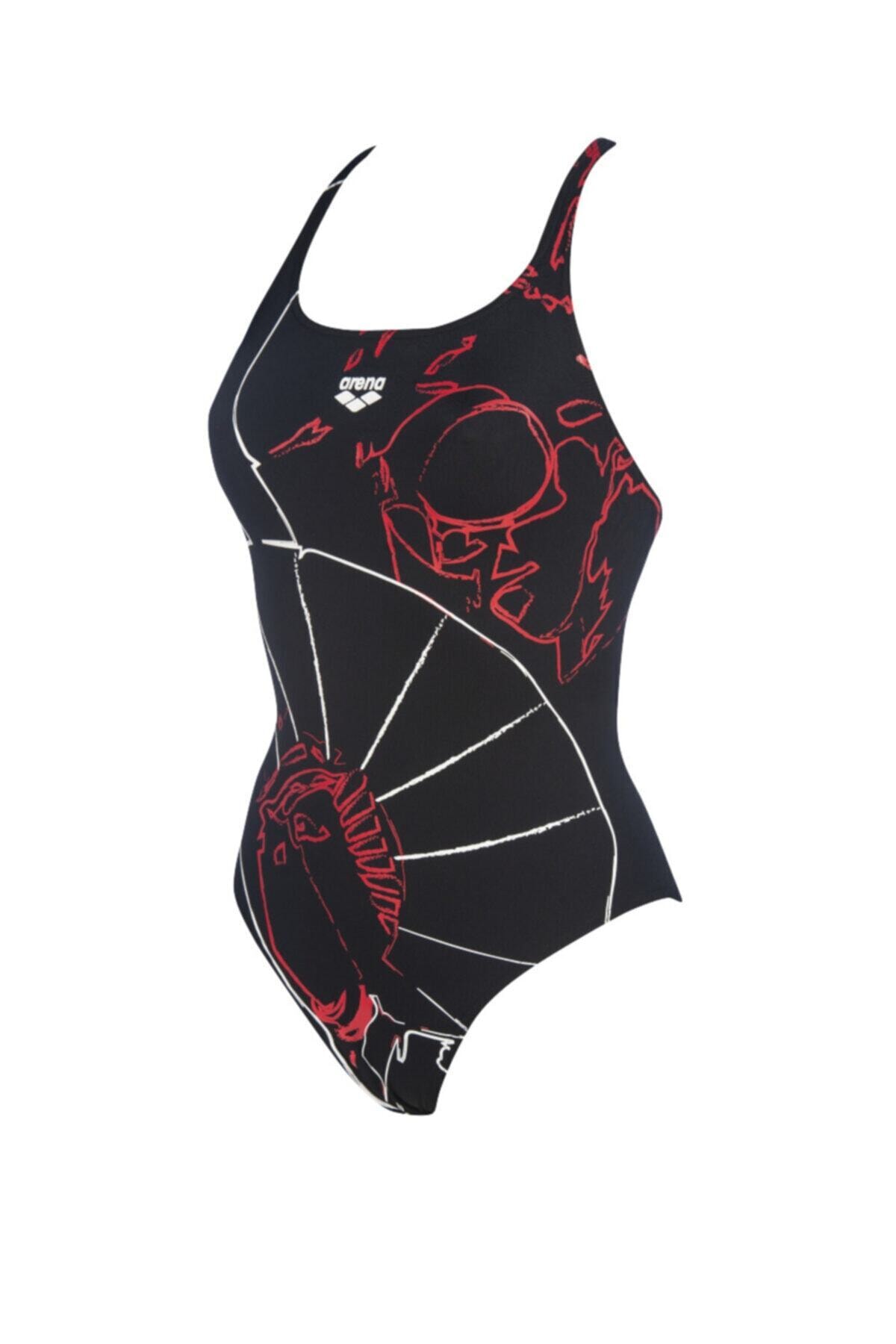 ARENA W One Impressions Swim Pro One Piece Kadın Antrenman Mayosu