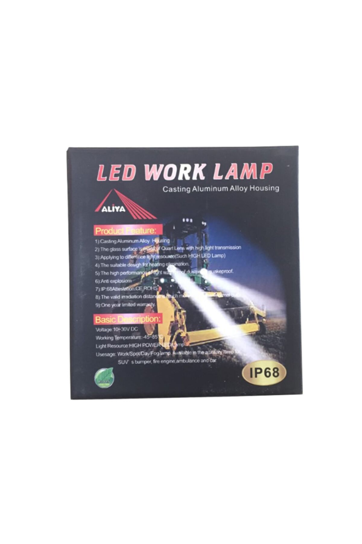 BAYUN Çalışma Lambası Geri Vites Off Road Sis 16 Ledli Aliya Incemodel