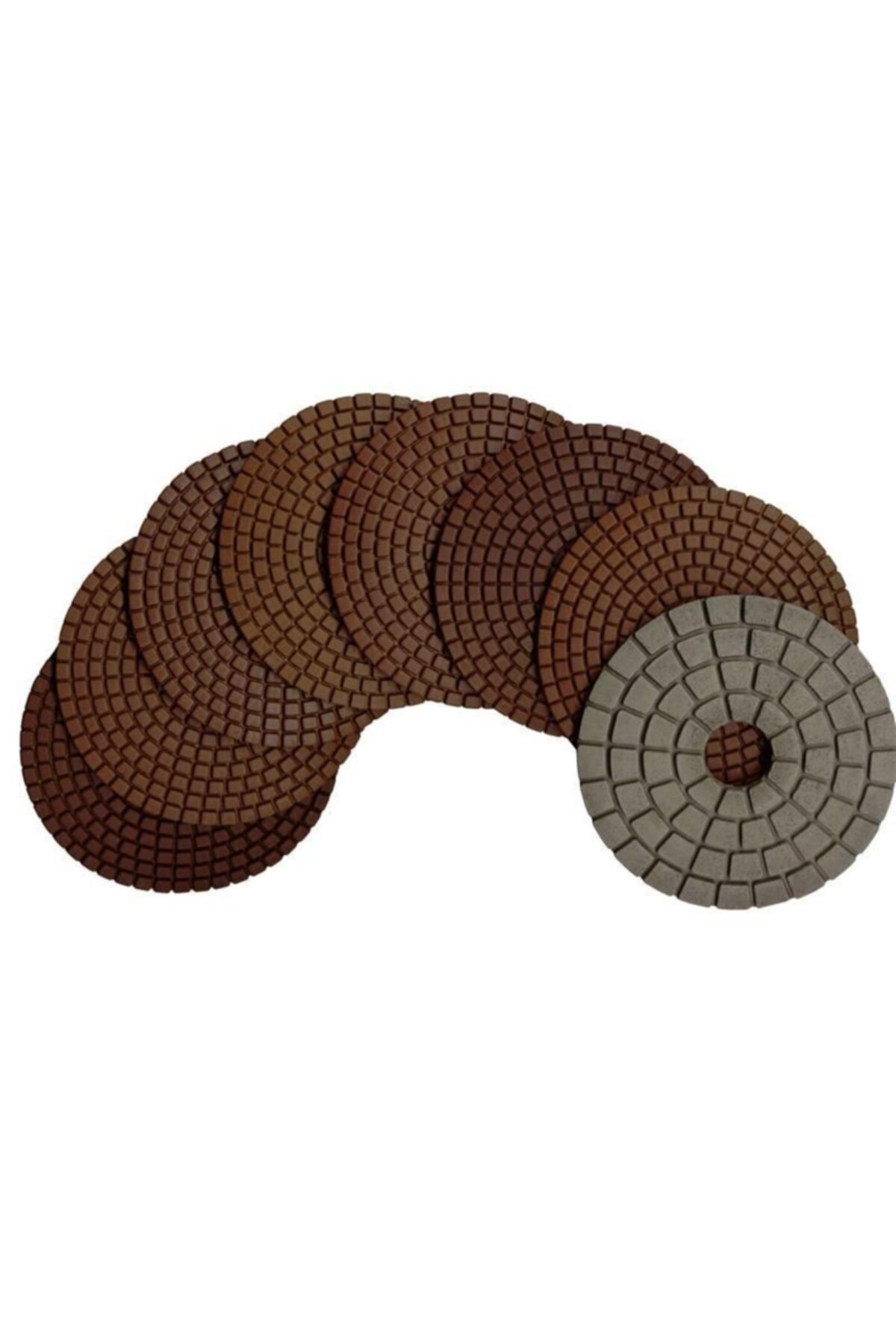 Marka Procut 51177 Sulu Yüzey Silme Pedi 50 Kum 100 Mm 8 Parça