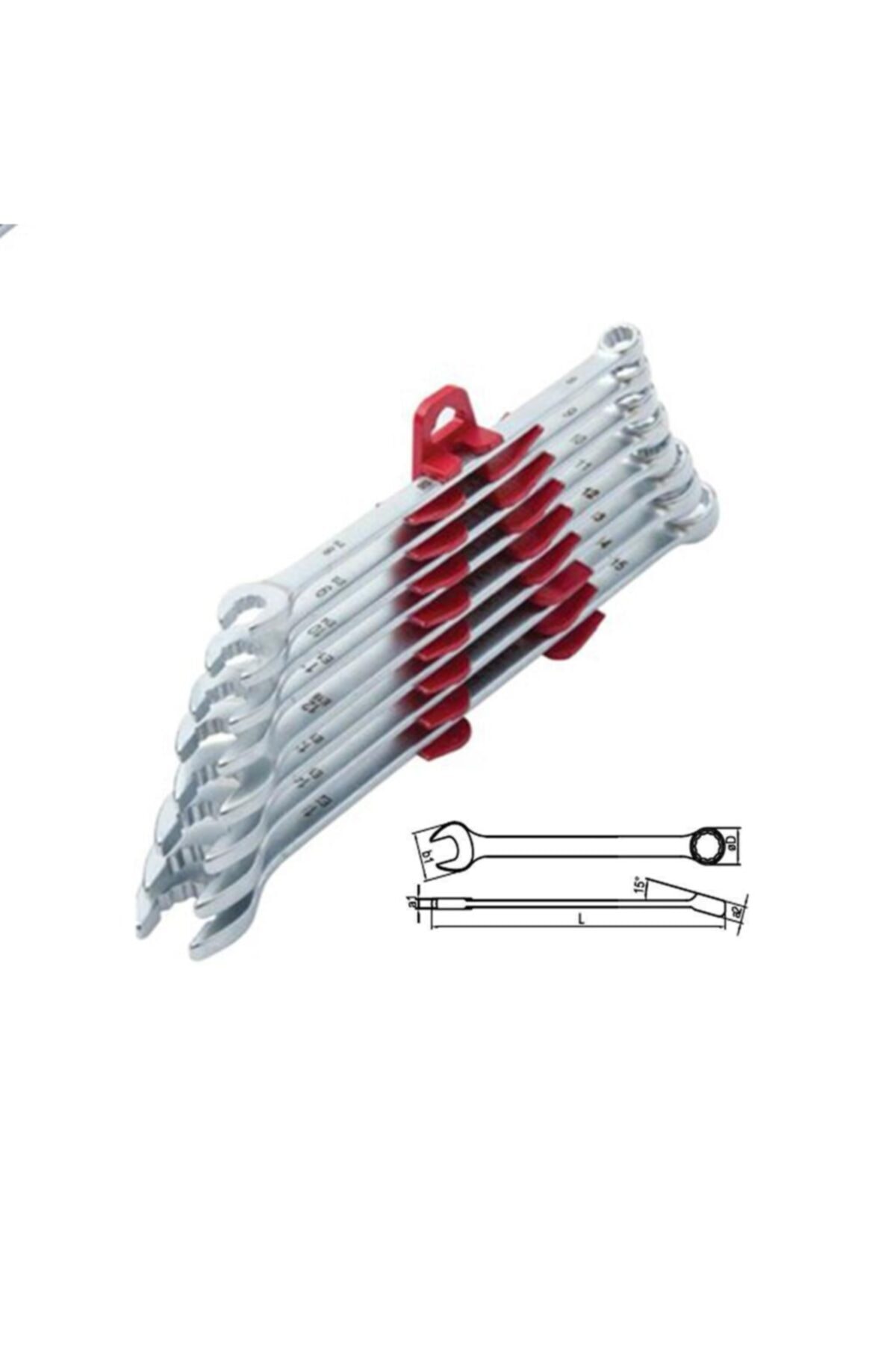İzeltaş Torx -mm Kombine Anahtar Takımı 12 Li - 0380002112