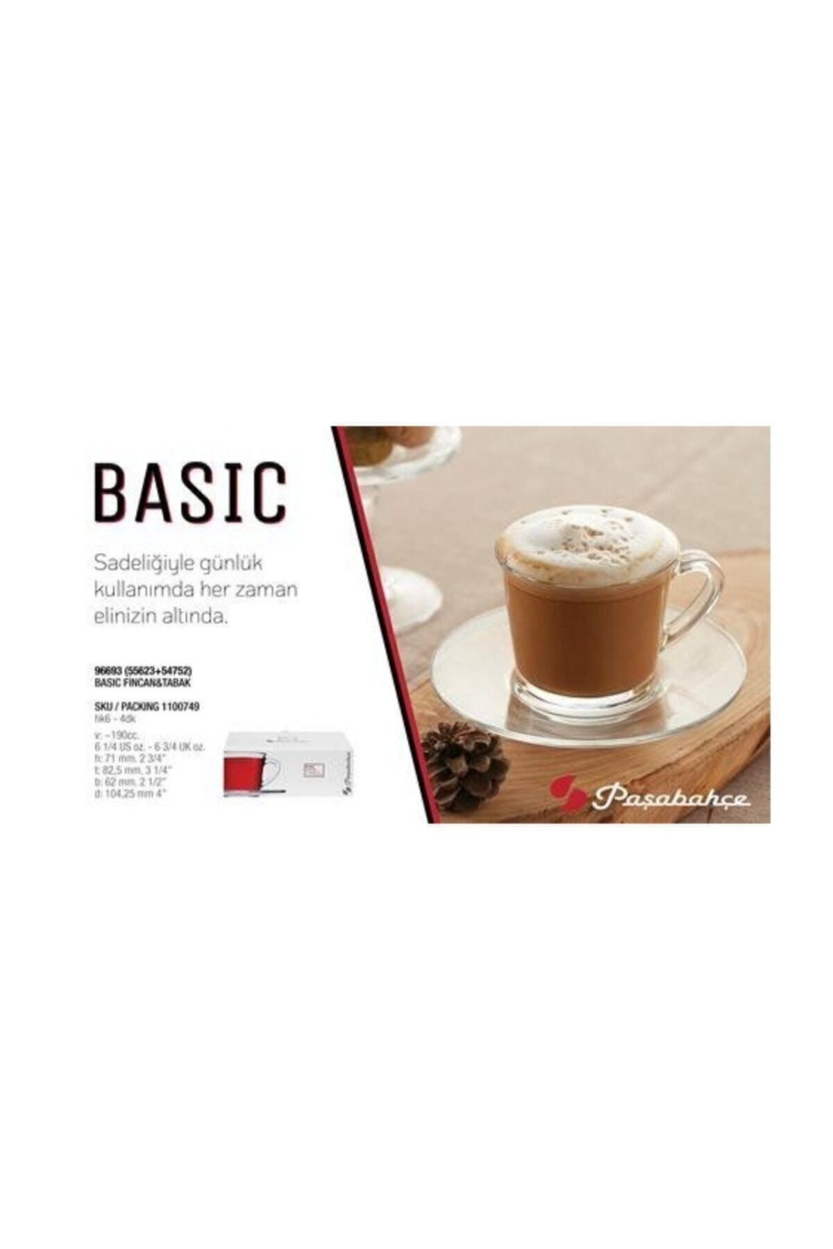 Paşabahçe 96693 Basic Çay Kahve Fincanı Takımı 12 Parça Fma04629