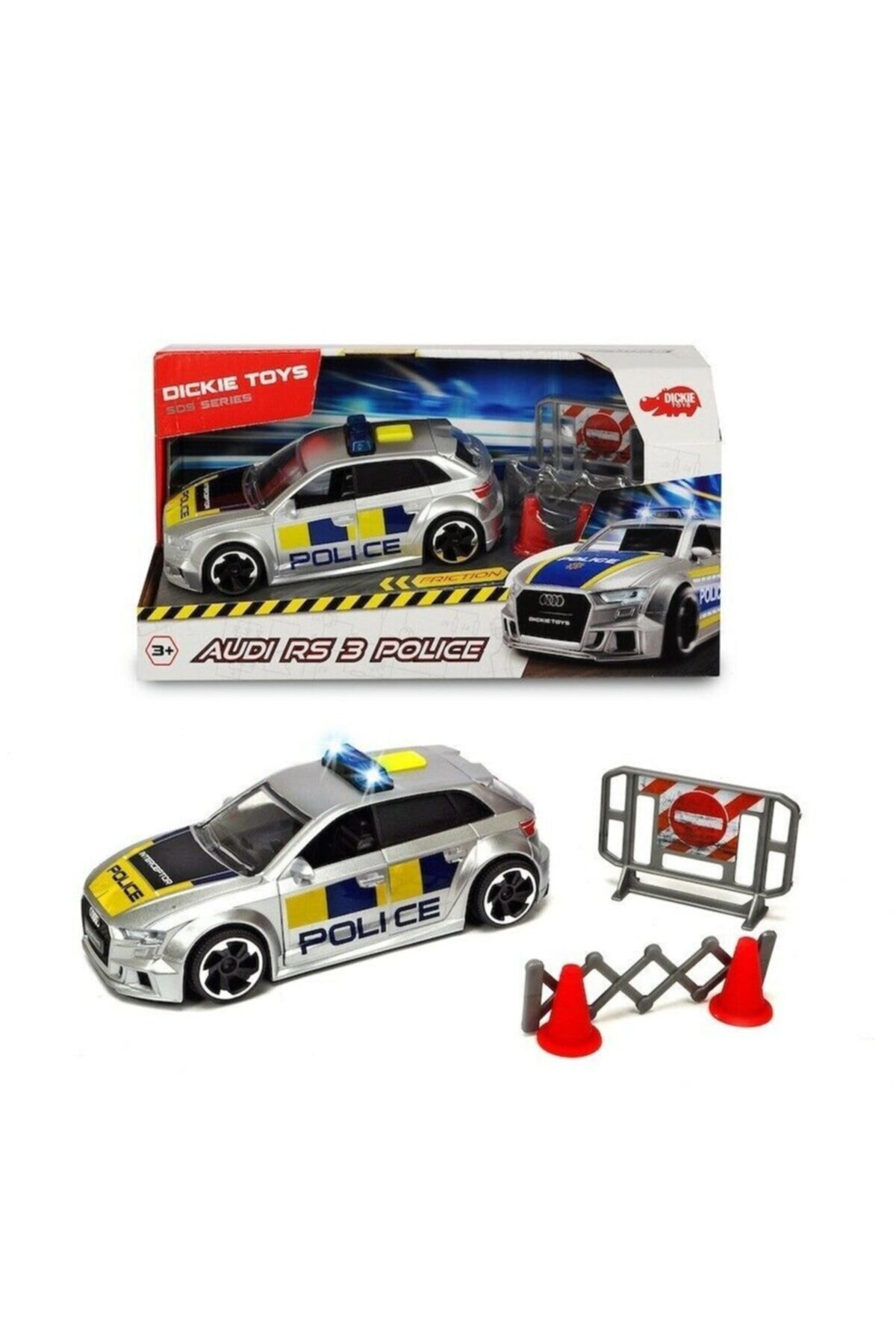 DetoksHome 203713011 Dickie Audi Rs3 Police