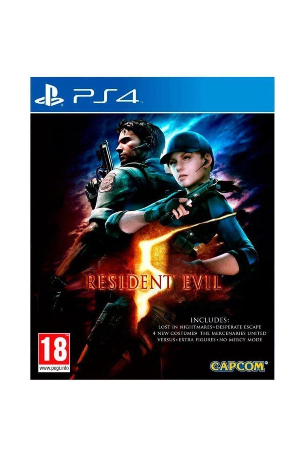 CAPCOM Ps4 Resident Evil 5 Güvenlik Şeritli Ps4 Oyun