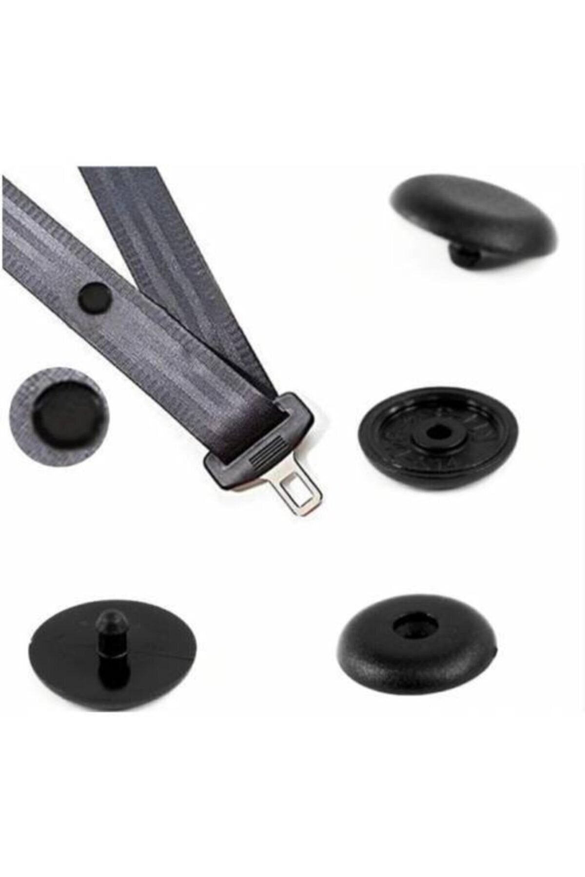 LİDERSAN ÇELİK Kemer Klips Metal 1 Adet +1adet Kayma Önleyici Stoper