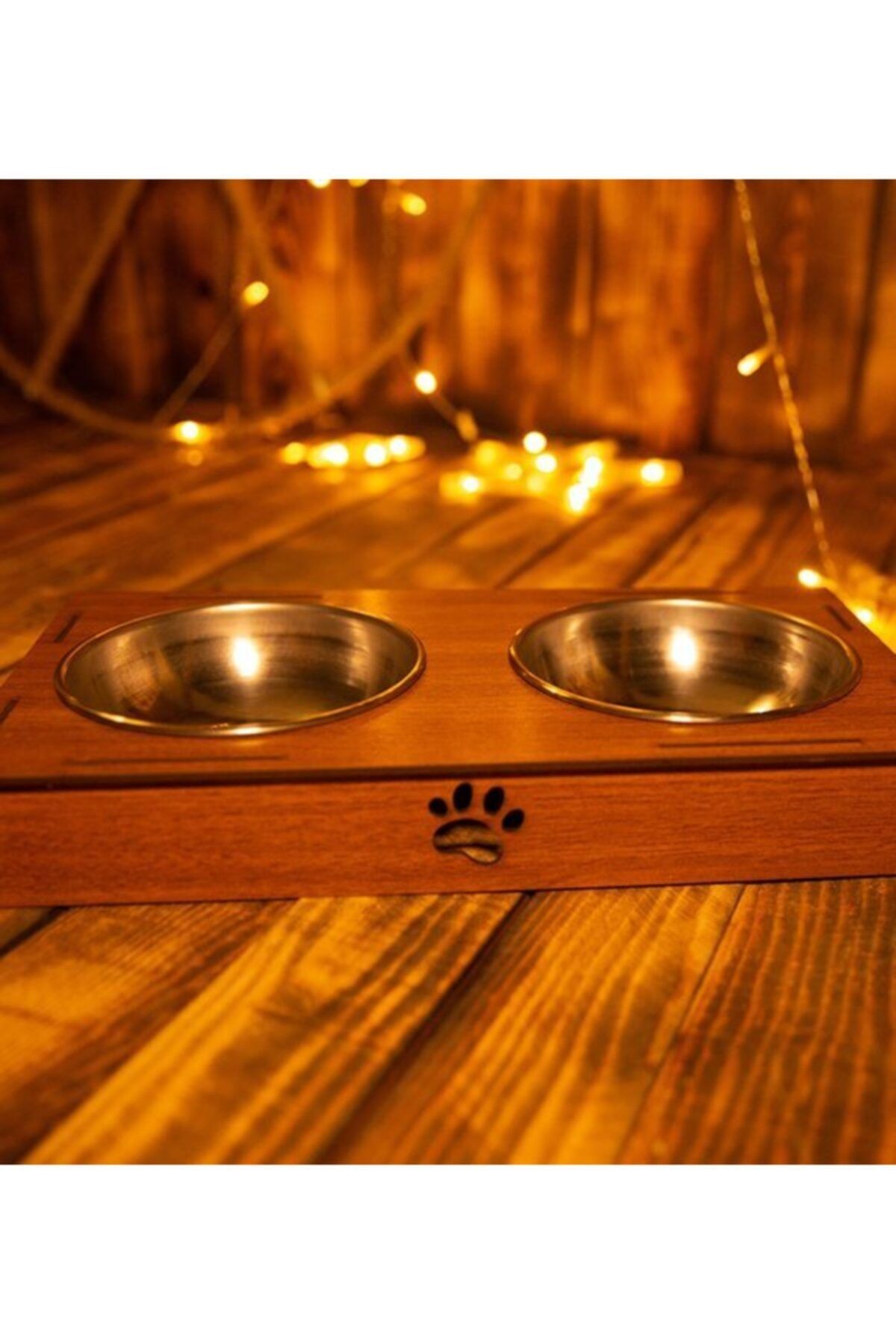 YüceGül Çelik Kaseli Kedi Köpek Mama Kabı