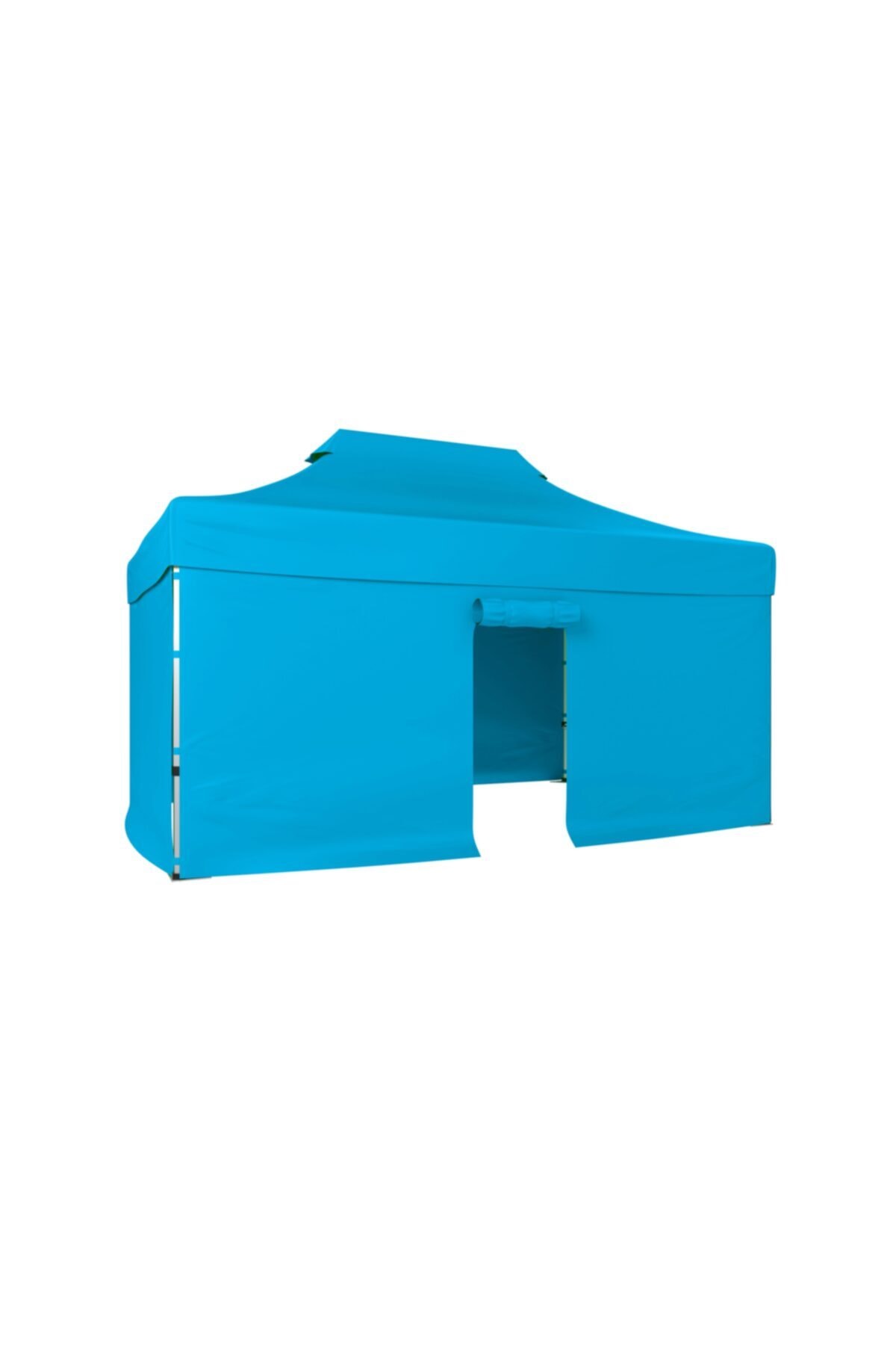 CLK Garden Clk 3x4,5 52mm Alüminyum Katlanabilir Tente 4 Kenar Kapalı 1 Kenar Kapılı