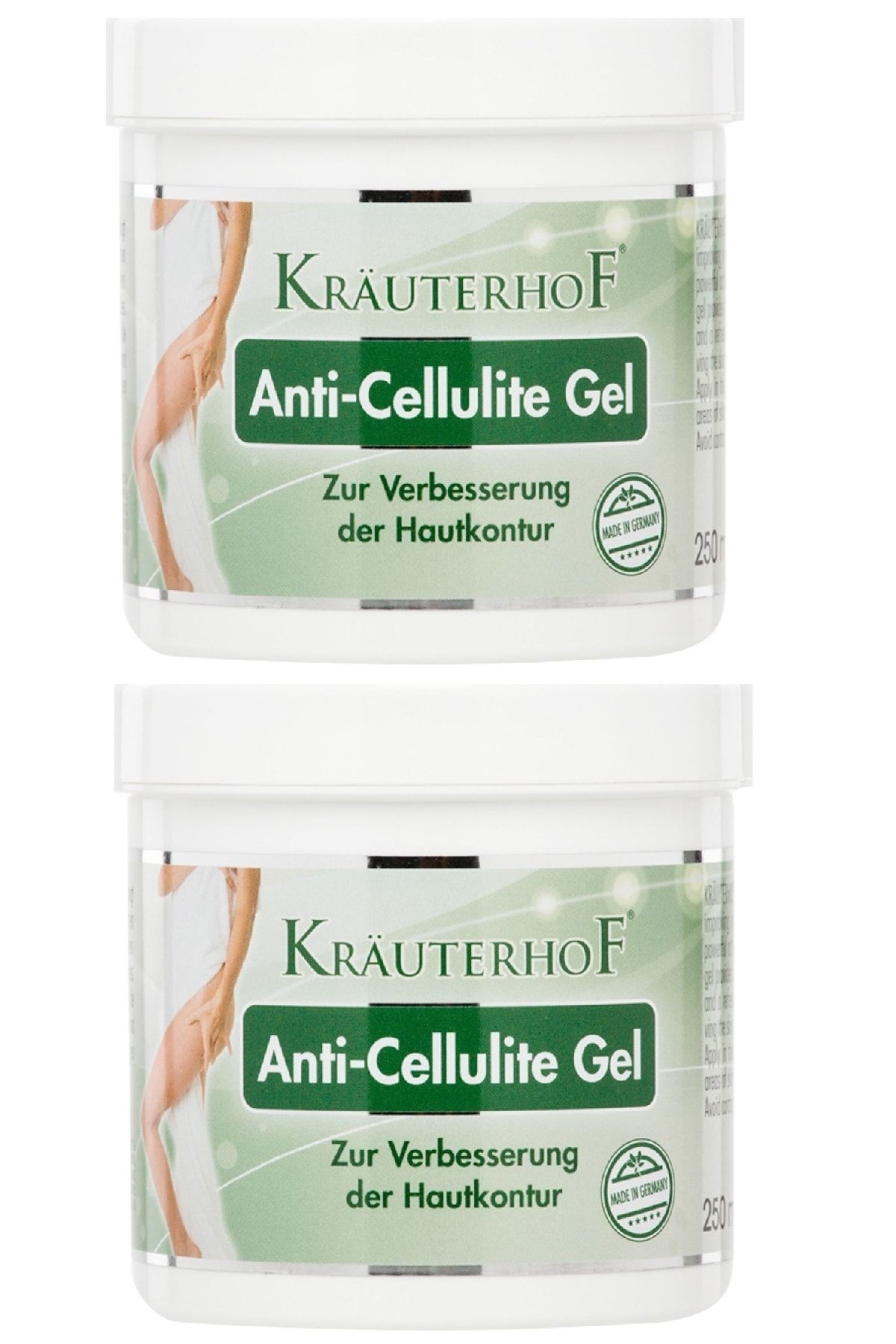 Krauterhof Anti-cellulite Gel Selülit Jeli 250 Ml X 2 Adet