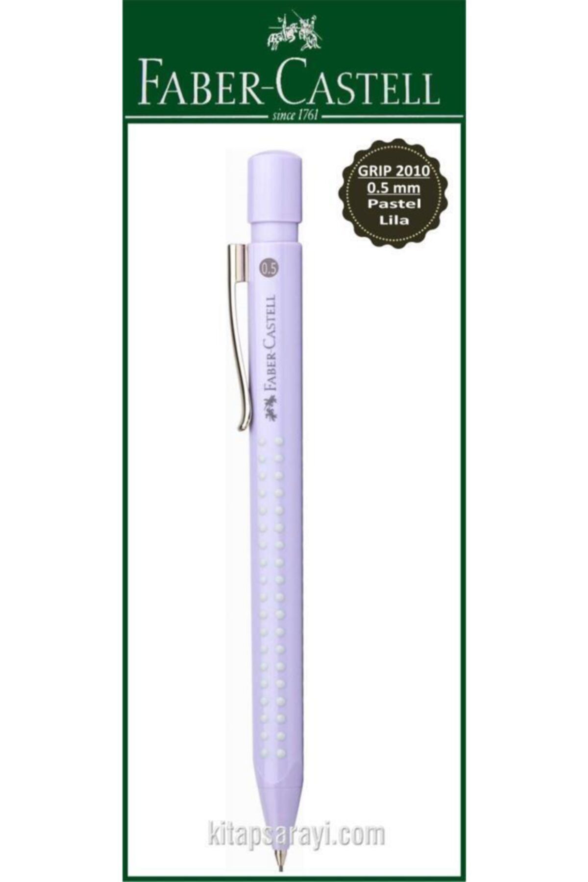 Faber Castell Grip 2010 0.5 Mm Versatil Kalem Pastel Lila