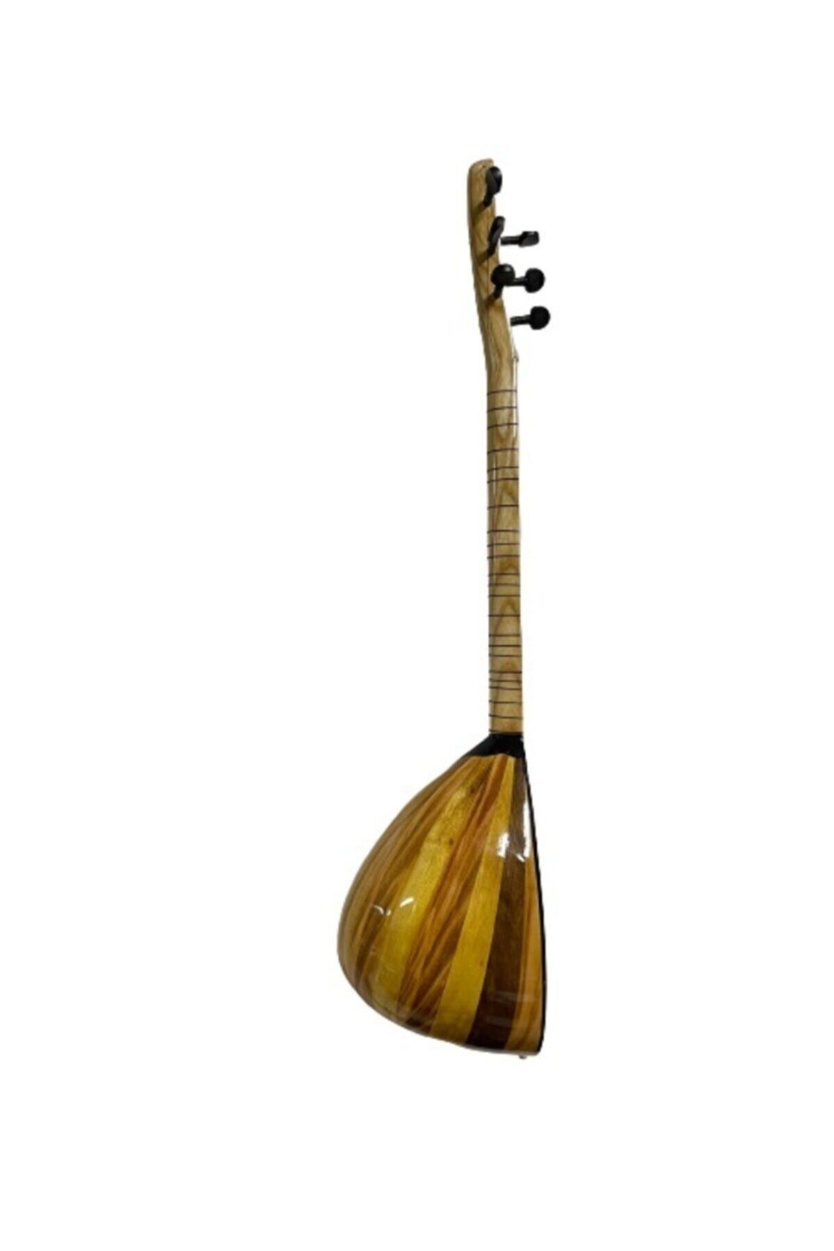 bademüzik Cura Ceviz, Kestane Ağacı Yaprak Kaliteli Işlemeli Klavye