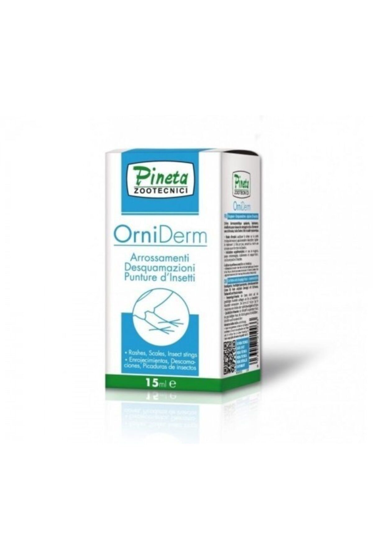 Pineta Zootecnici Profesyonel Orniderm Kuş Ayak Mantar Kremi 15ml