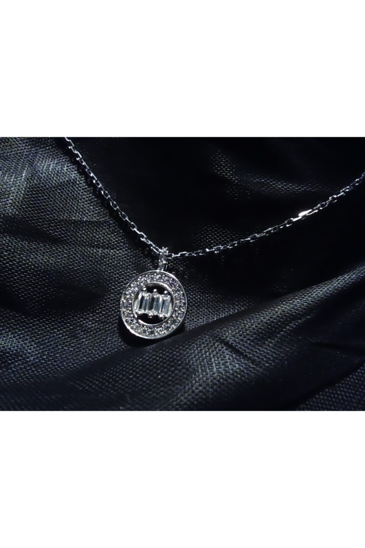 Wena Jewelry 925 Ayar Gümüş Wena Taşlı Halka Kolye