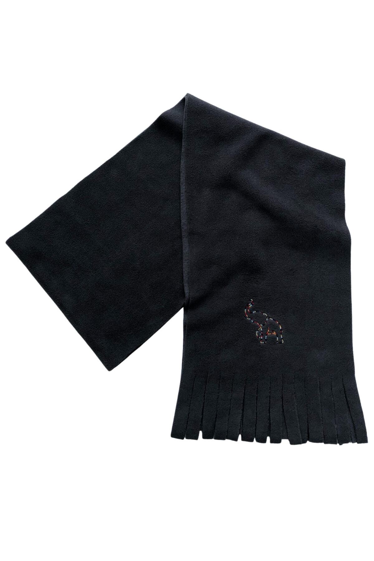 MBEY Fil Nakışlı Atkı