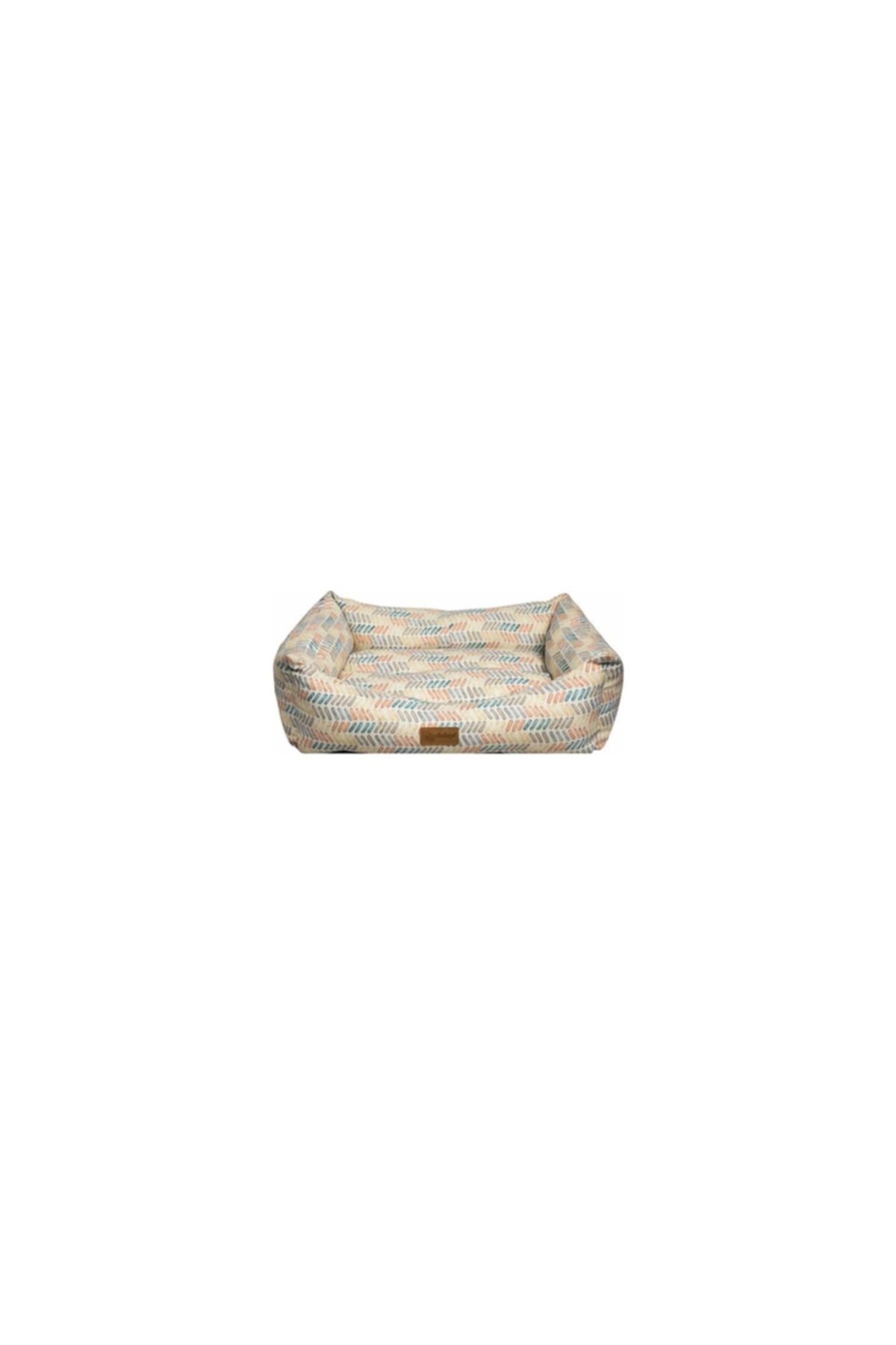 Dubex Makaron Dikdörtgen Yatak Vr11 Turuncu Kısa Çizgili (l) 78x60x22h Cm